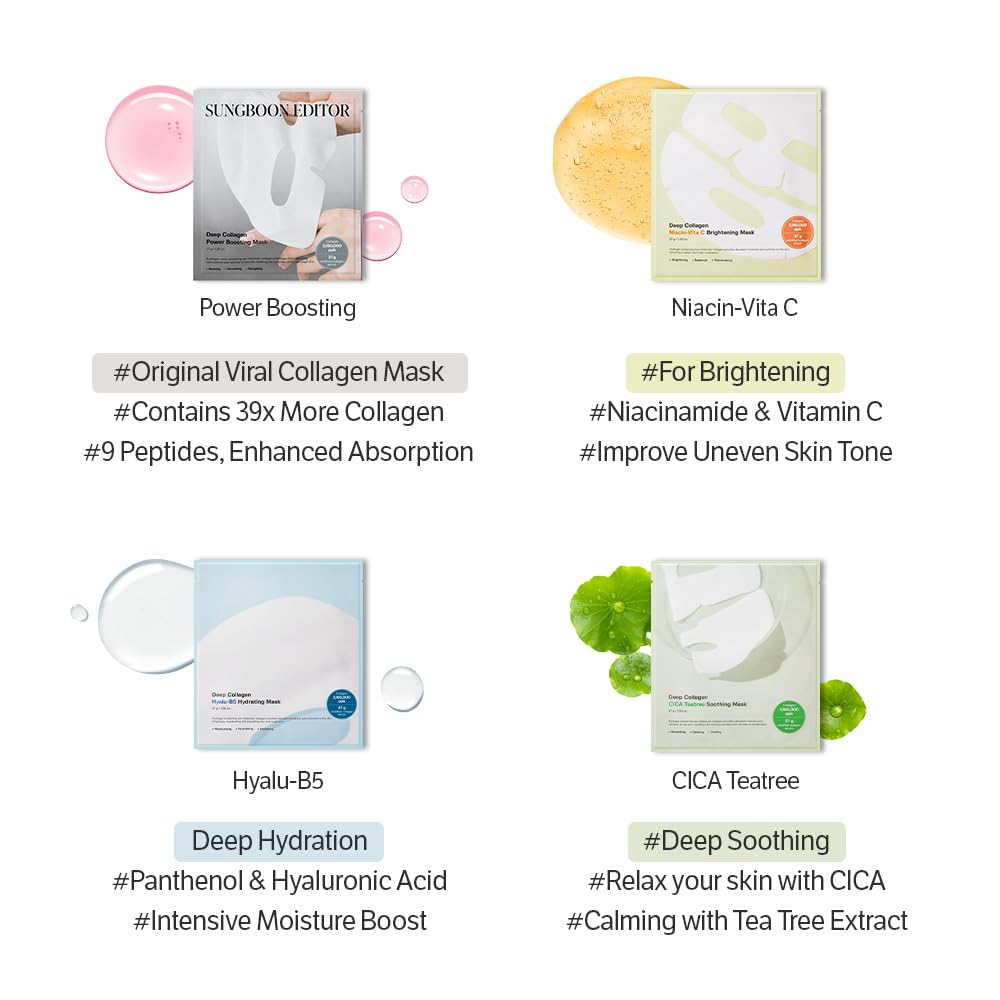 SUNGBOON EDITOR Deep Collagen Overnight Mask Hydrating Mask for Glass - View 8