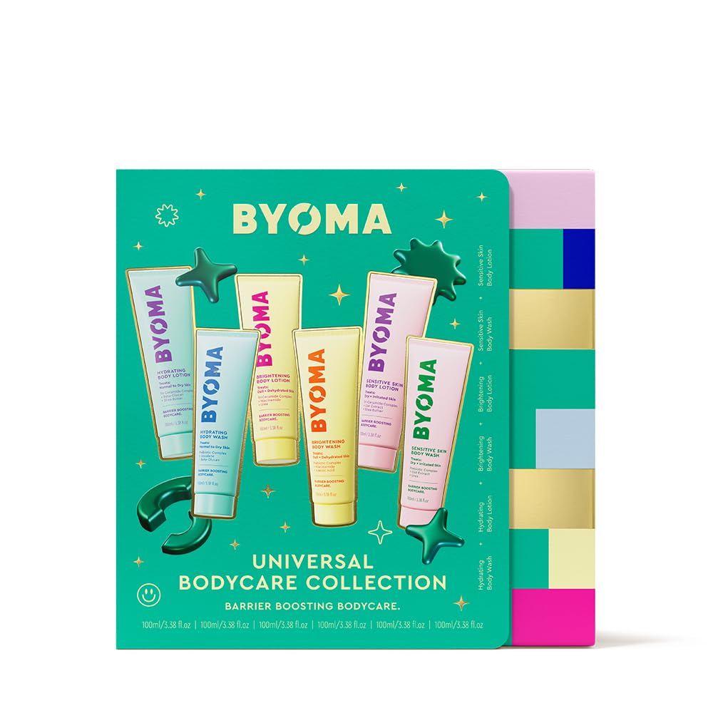BYOMA Body Care Trial and Travel Kit (6-Piece Set) - Product Imagery