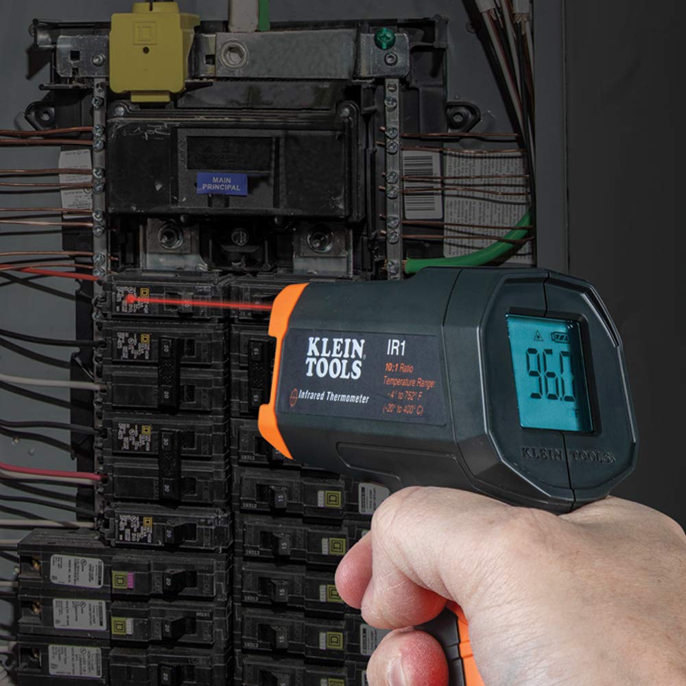 Klein Tools IR1 Infrared Thermometer with Targeting Laser - Premium Selection Official Imagery - 5