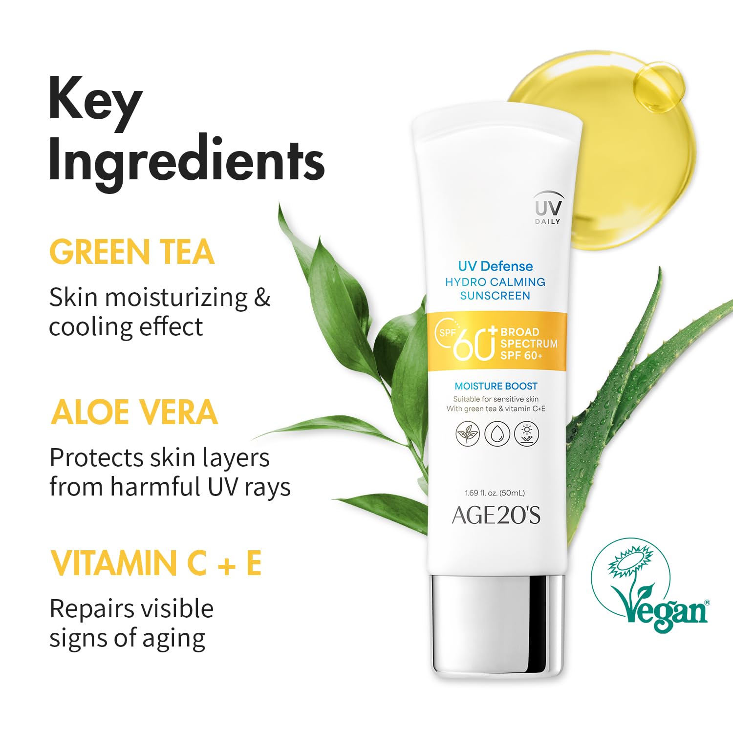 AGE20 S UV Defense Hydro Calming Sunscreen SPF 60 1 ea 1 69 - AGE20'S Official Product Imagery - 5