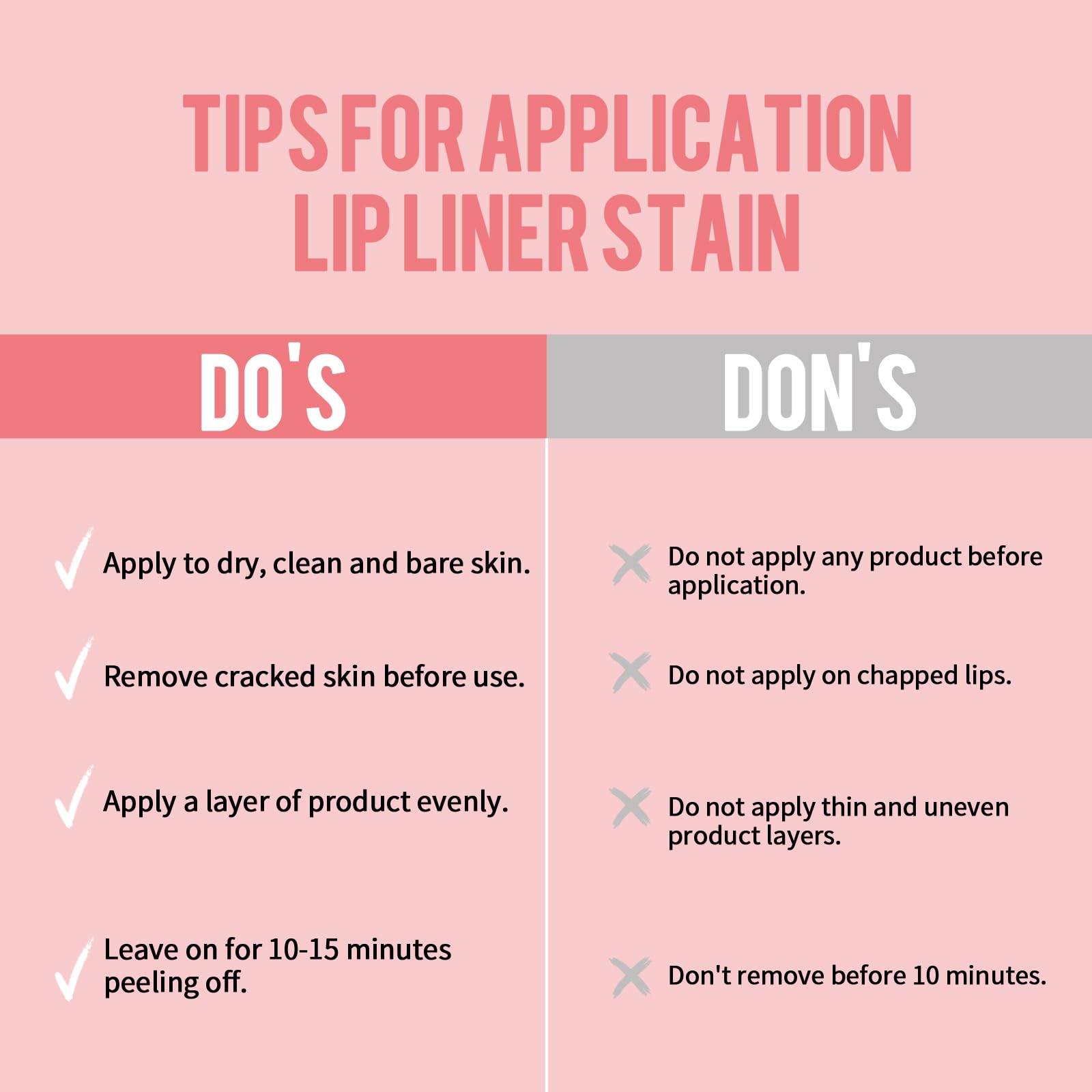 Vevivia Lighting Lip Liner - Lip Liner Stain, Peel Off Lip Stain, Long - View 8