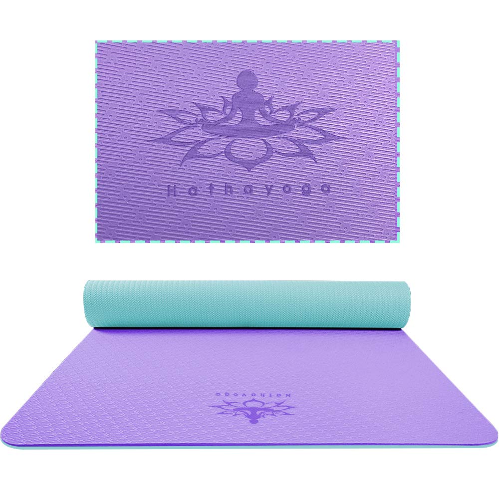Hatha Yoga Extra Thick TPE Yoga Mat - Hatha yoga Official Imagery - 4