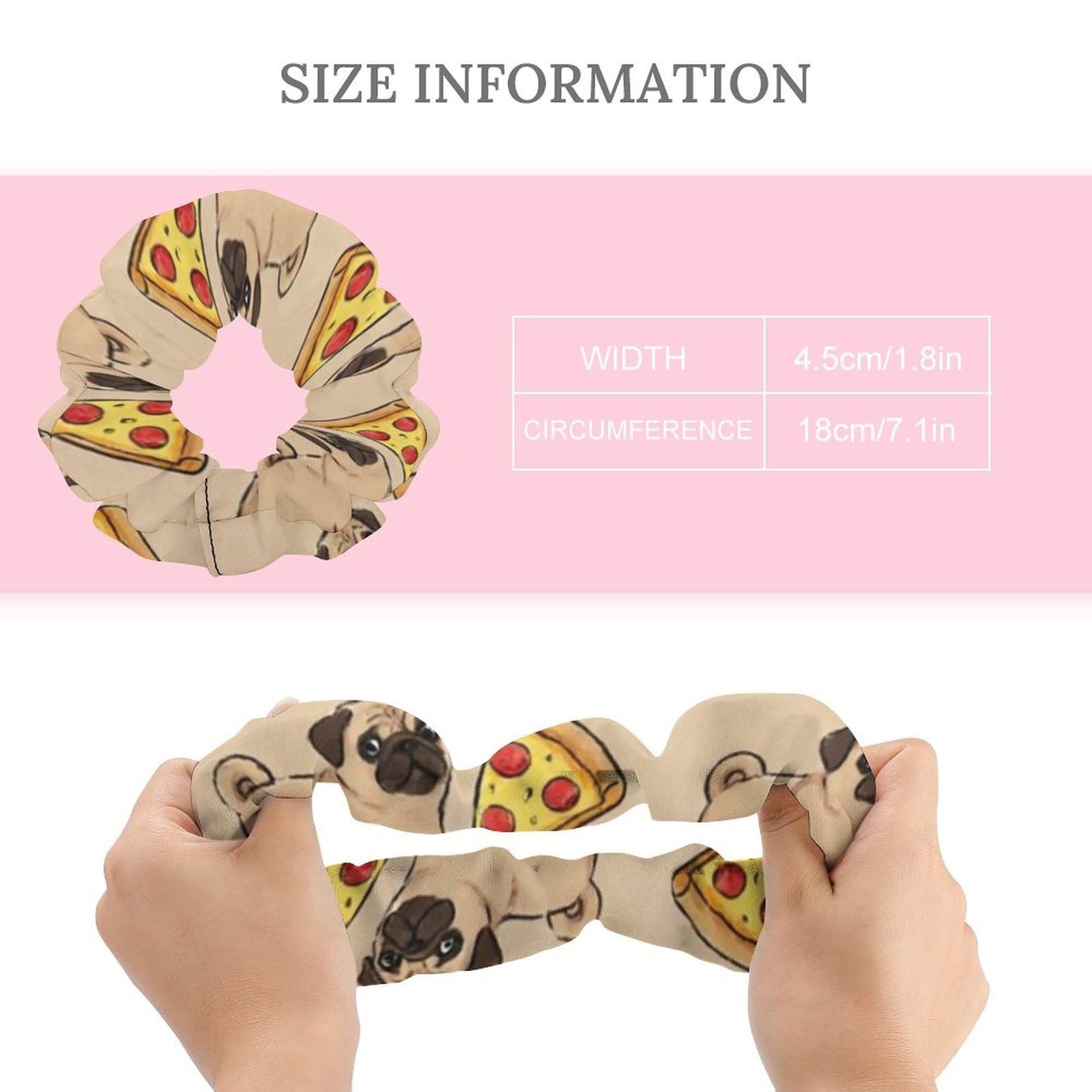 High Elastic Women Girls Spiral Hair Scrunchies for Daily Wear