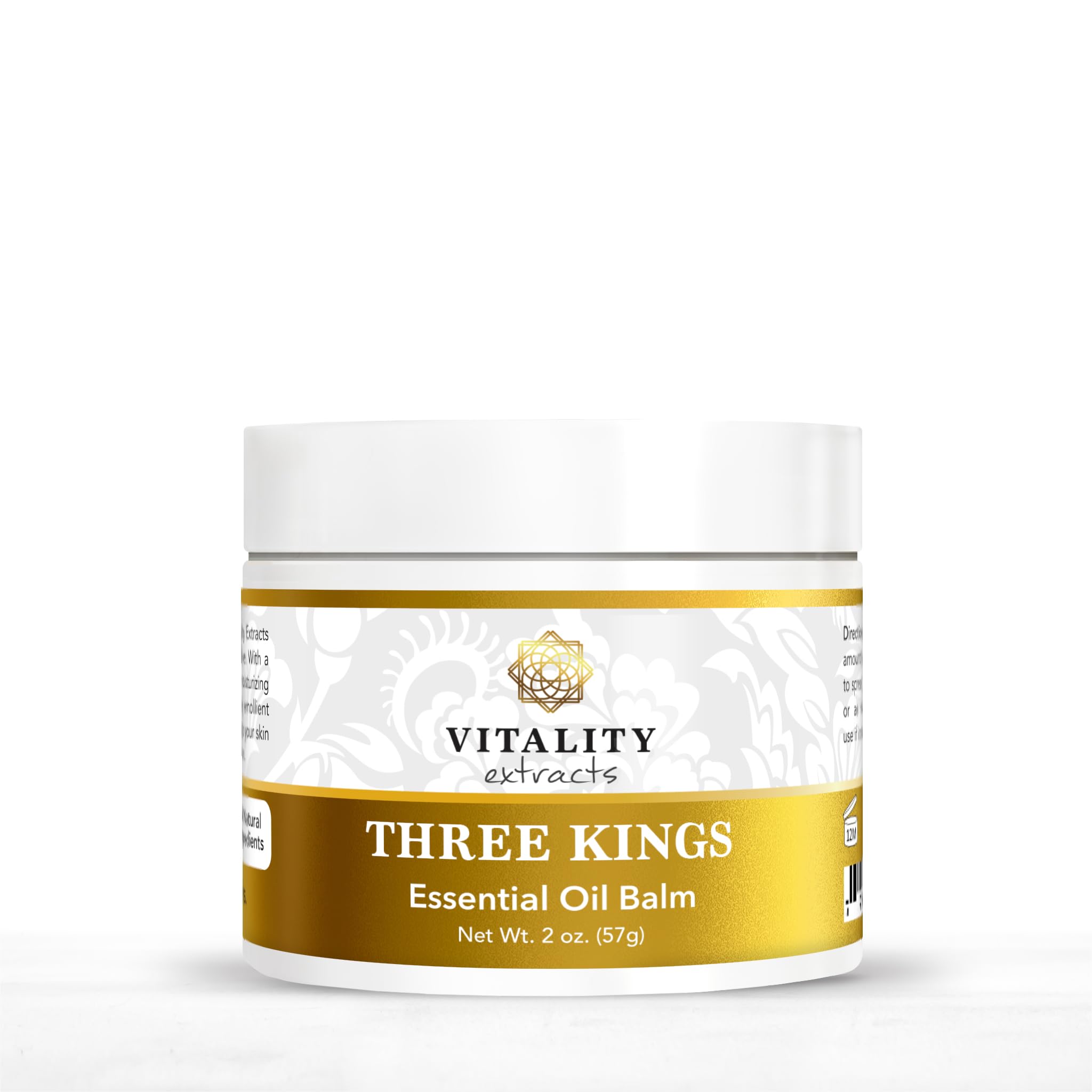 Vitality Three Kings Balm 2oz – Frankincense Myrrh Sandalwood