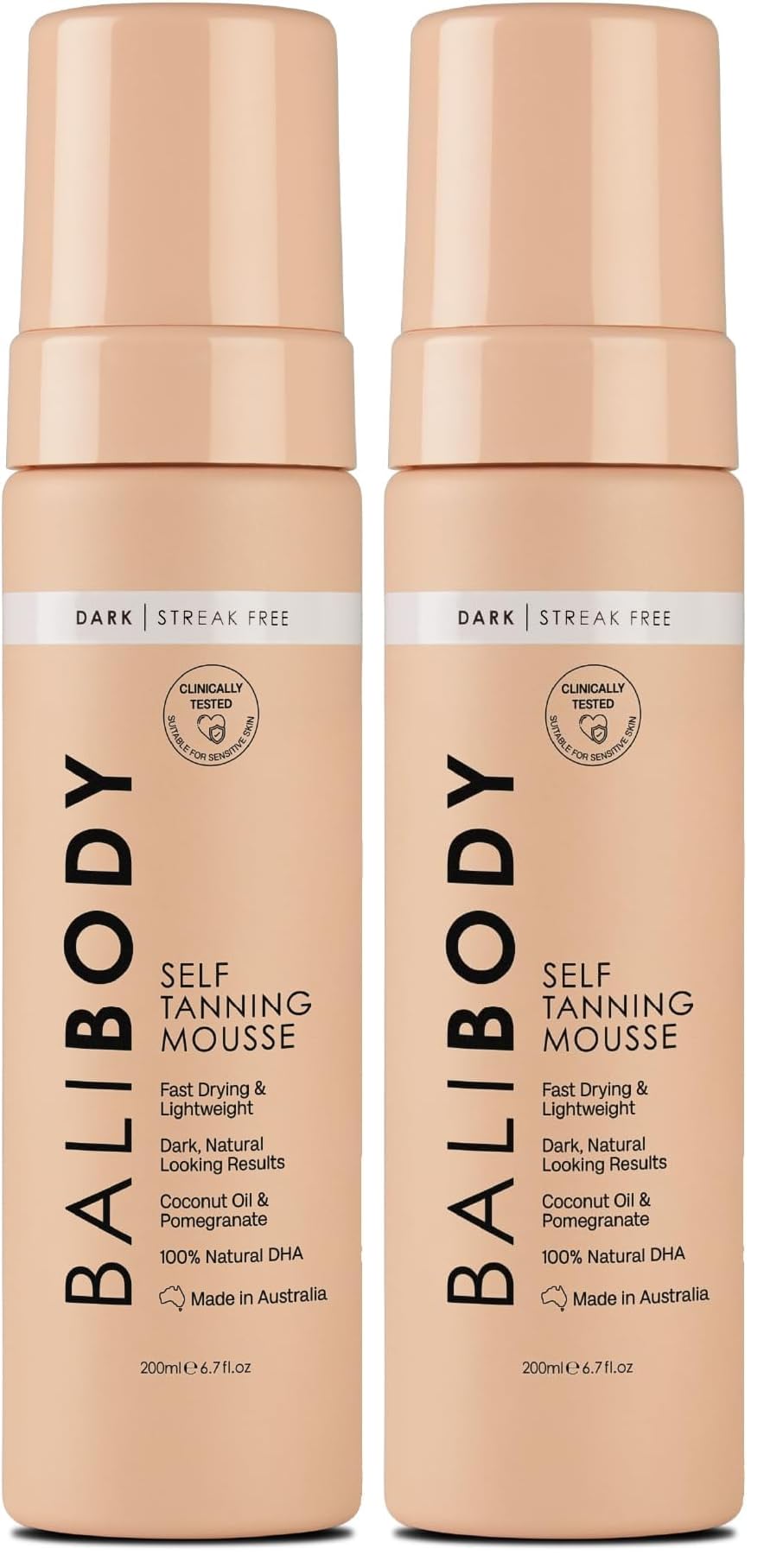 Bali Body Self Tanner Mousse Dark – Sunless Tanning Foam for Body - Natural & - BALI BODY Official Product View 8