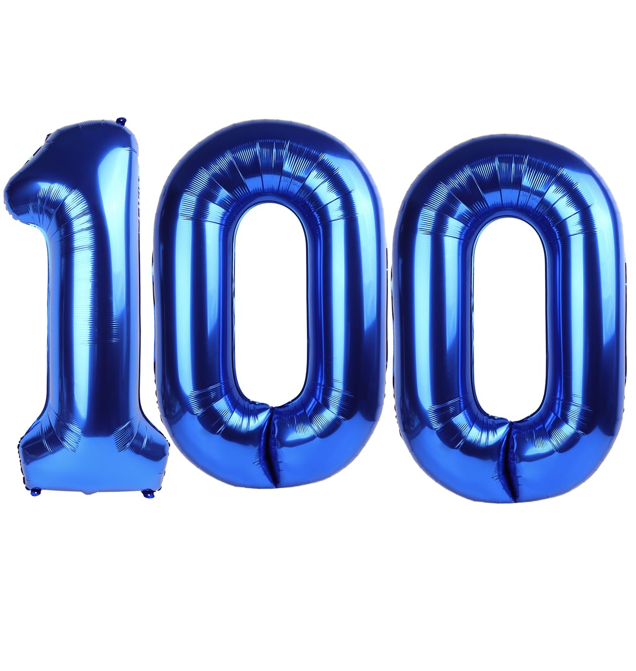 IWERP Navy Blue 100 Balloon - Number Balloon 40 Inch, 100th Birth - IWERP Official Product View 1