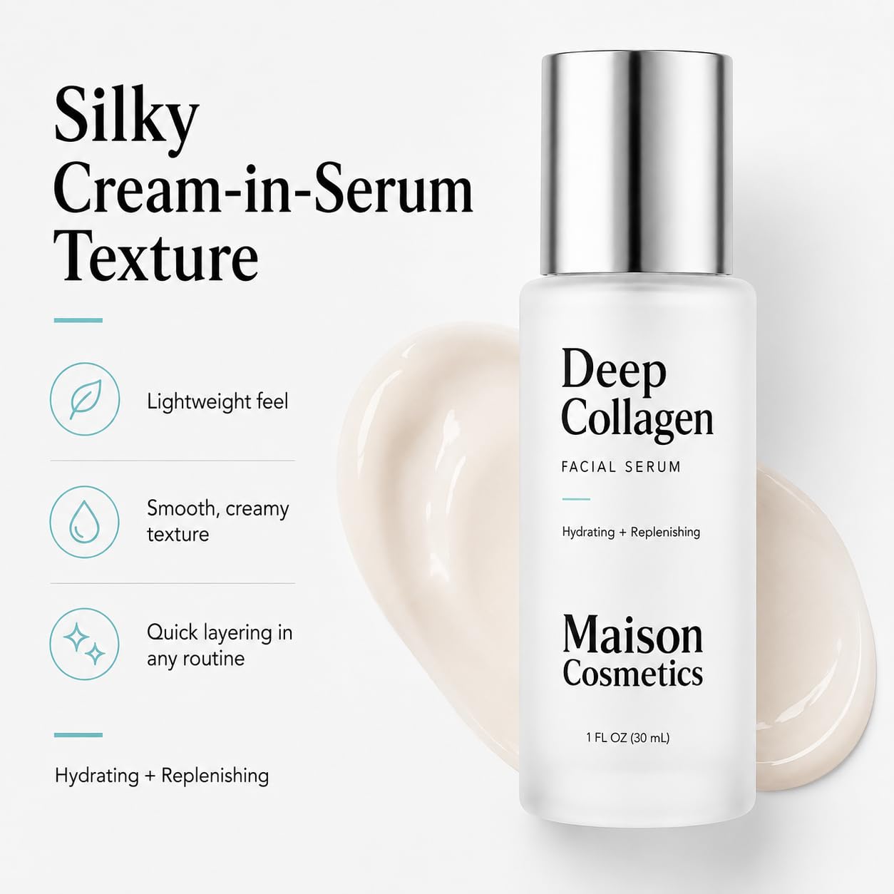 HILUCID Maison Cosmetics Deep Collagen, Volufiline Collagen Serum with Collagen - HILUCID Official Product View 5