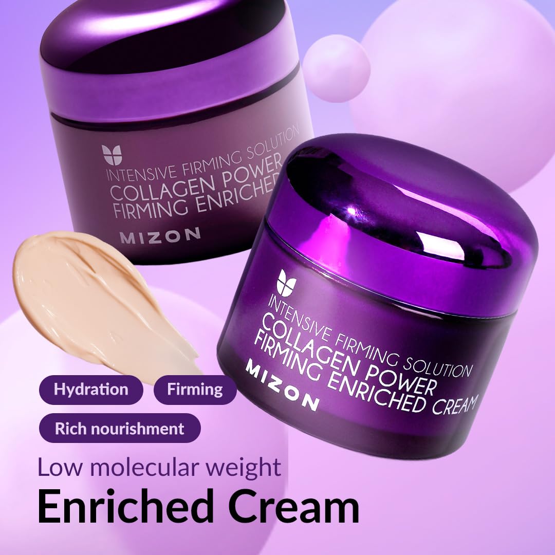 MIZON Collagen Power Firming Enriched Cream 1 69 FL oz - MIZON Official Imagery - 4