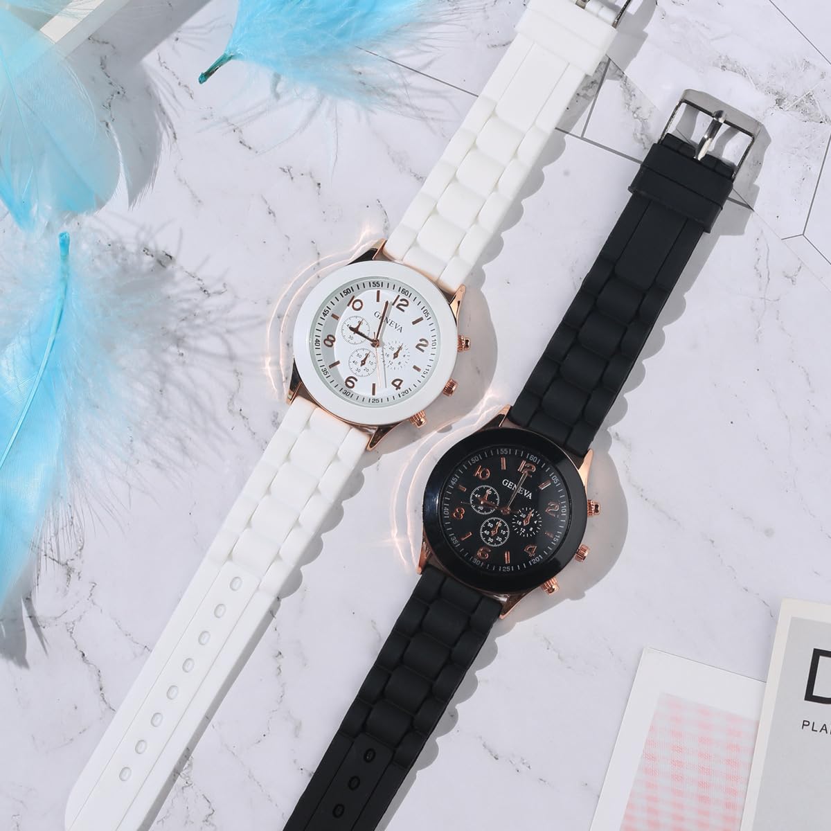 Wholesale 10 Assorted Women Men Silicone Casual Watch Quartz - CdyBox Official Imagery - 5