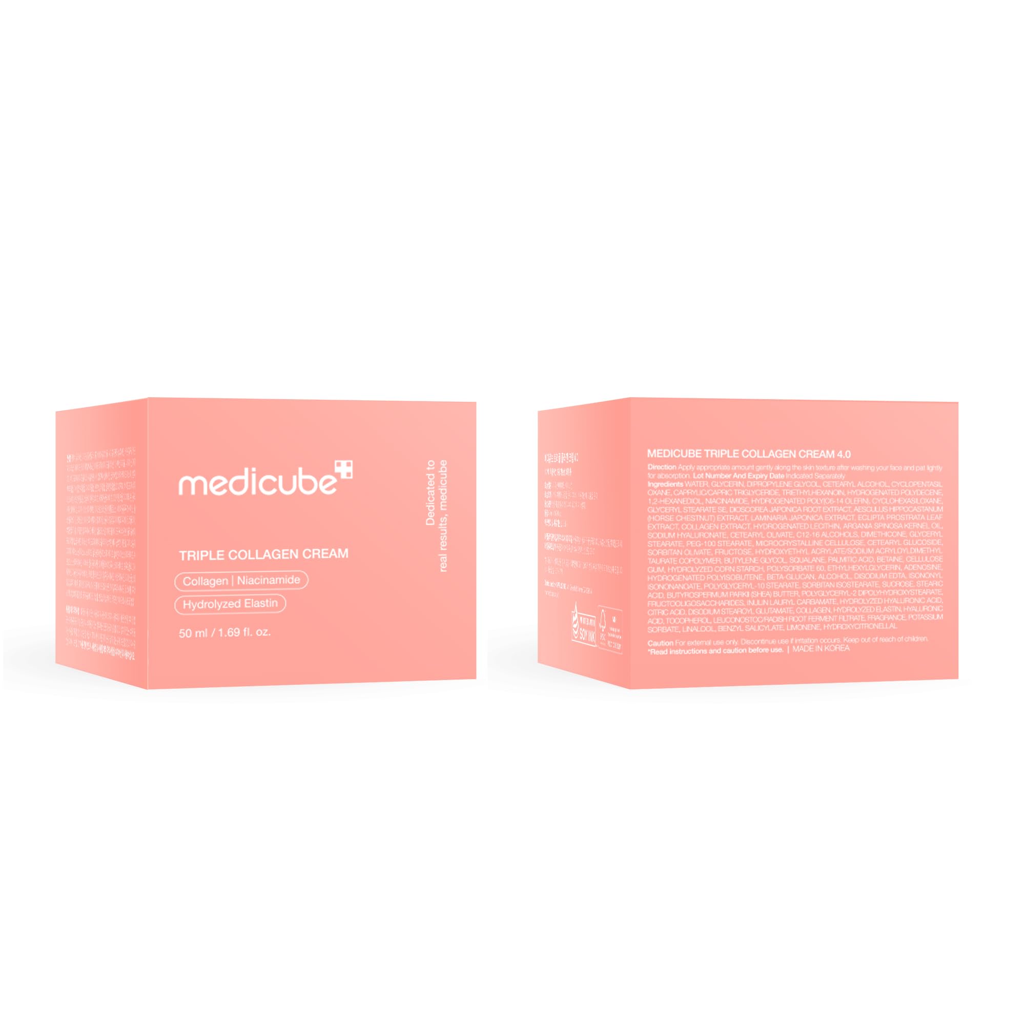 medicube Triple Collagen Cream 1.69 oz (Pack of 2) - medicube