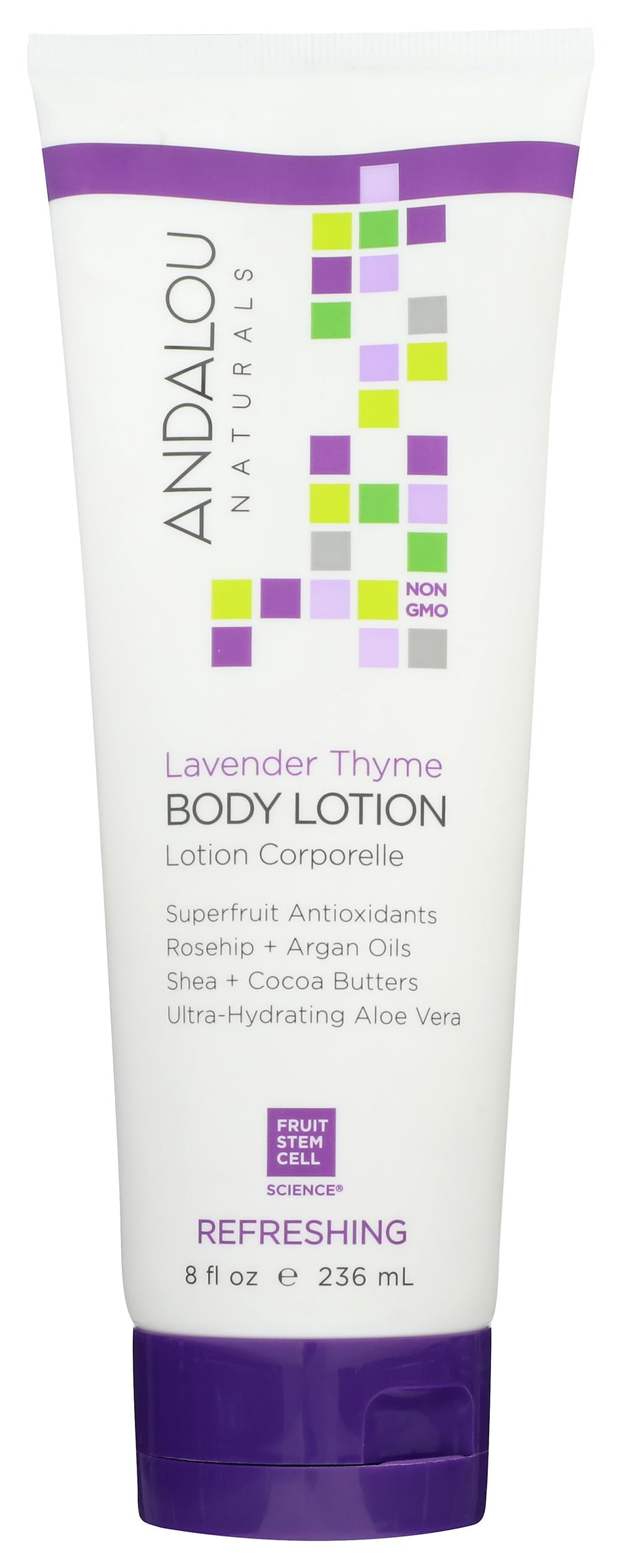 Andalou Naturals Lavender Thyme Body Lotion, Hydrating Moisturizer 8 oz - Andalou Naturals Official Product View 10