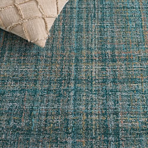 SAFAVIEH Area Rug 4x6 - Abstract Collection - Aqua & Green, - Product Imagery