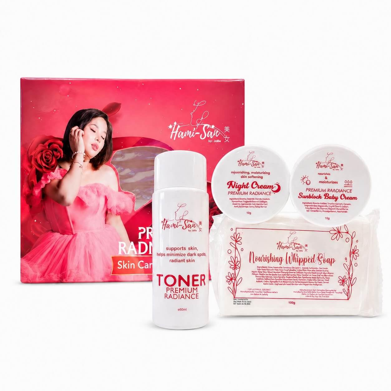 Hami-San Premium Facial Care Set – Niacinamide Routine Kit with - Generic