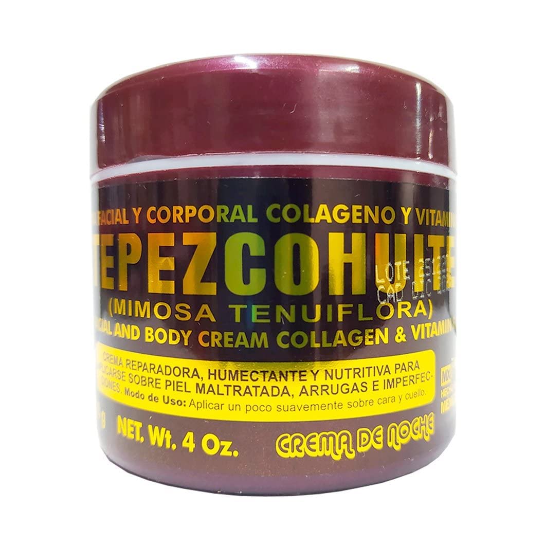 Del Indio Papago Tepezcohuite Cream, Facial and Body Cream, - Del Indio Papago