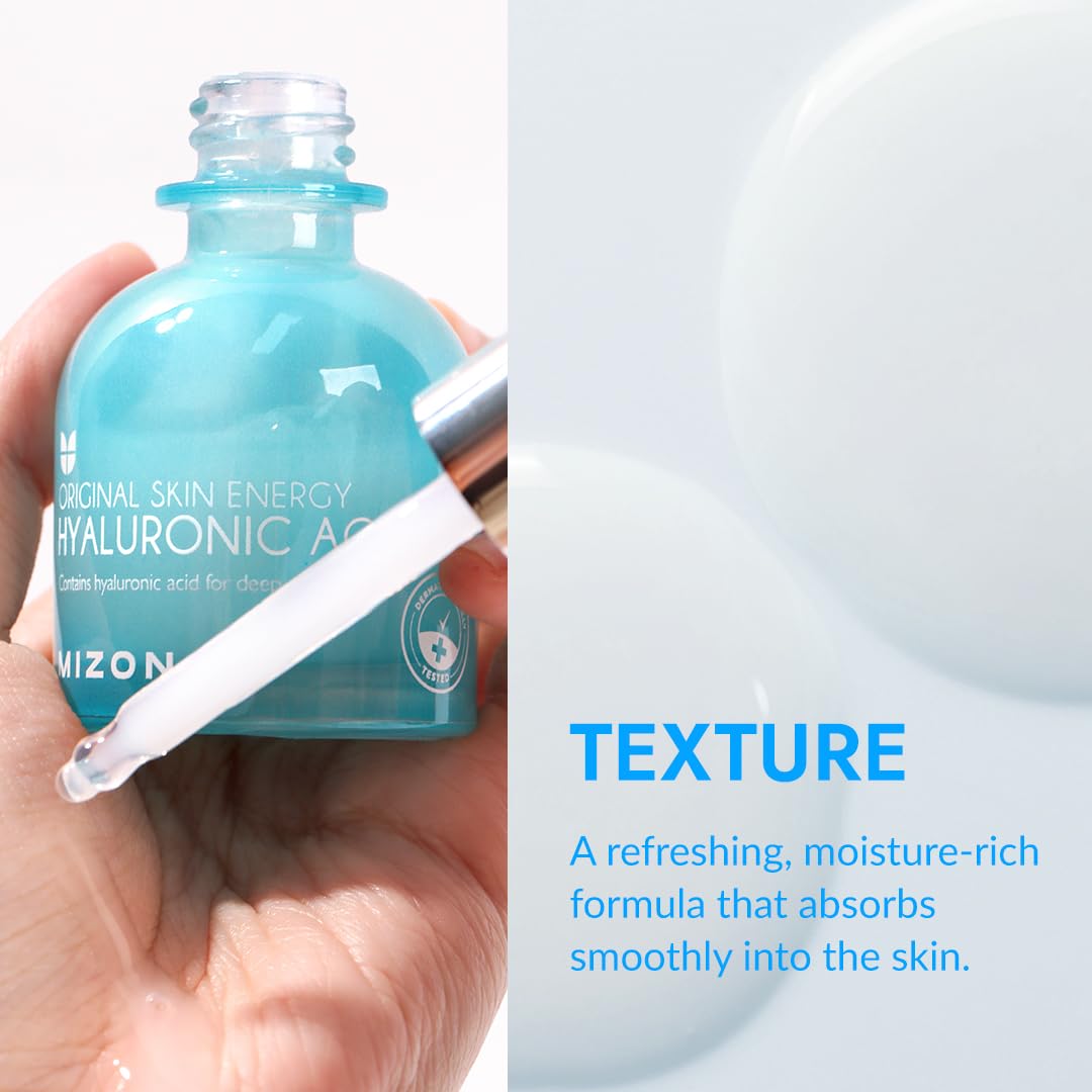 MIZON Hyaluronic Acid 100 Serum 1 01 fl oz - MIZON Official Imagery - 7