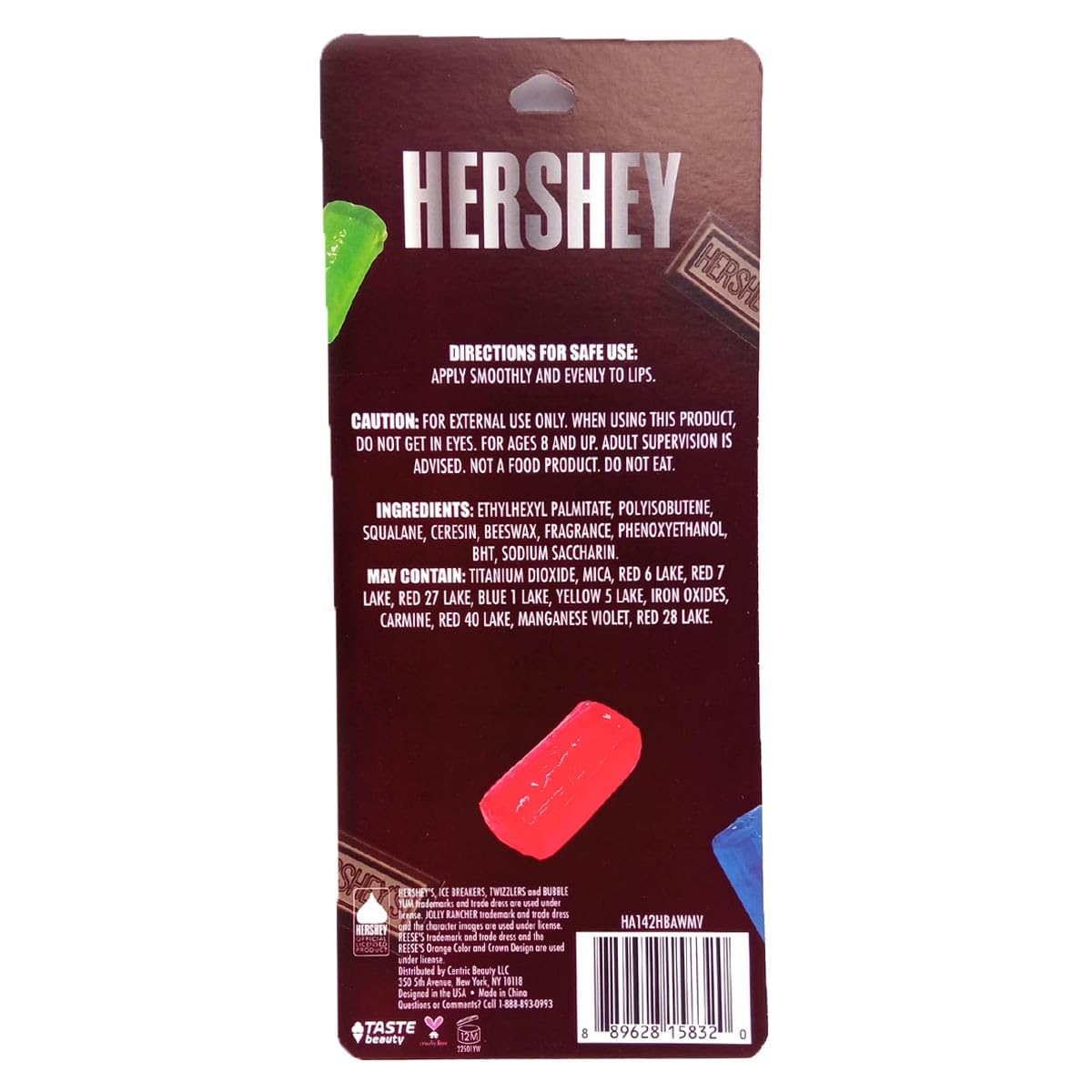 Taste Beauty Hershey 8-Pack Lip Balm Might Receive Different Flavors - Taste Beauty Official Product View 3