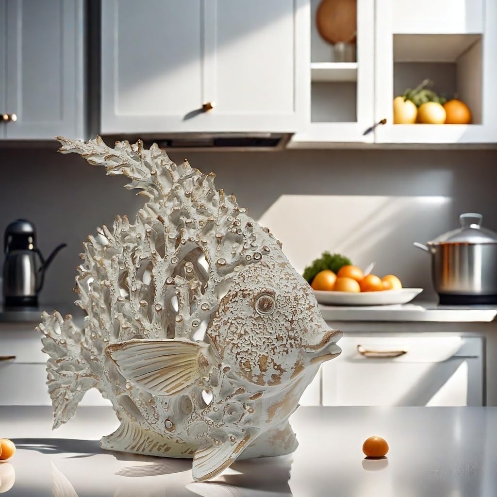 VVGIFTS Beach Coastal Coral Reef Angelfish Home Office - VVGIFTS Official Imagery - 3
