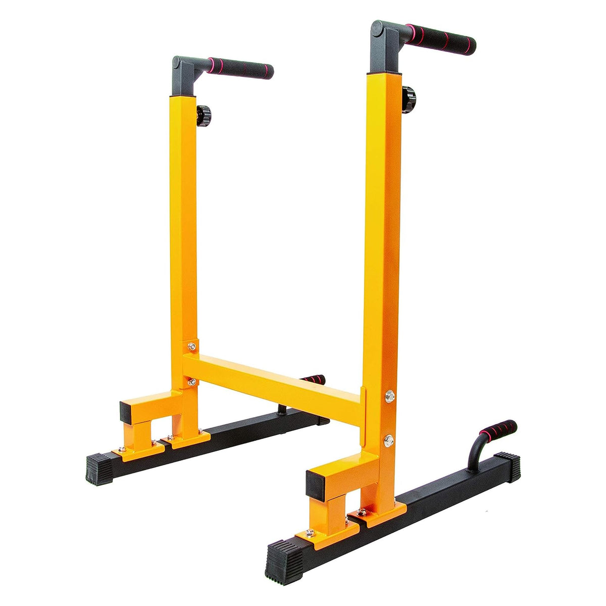 BalanceFrom Steel Frame Dip Station with Adjustable Height - BalanceFrom Official Imagery - 2
