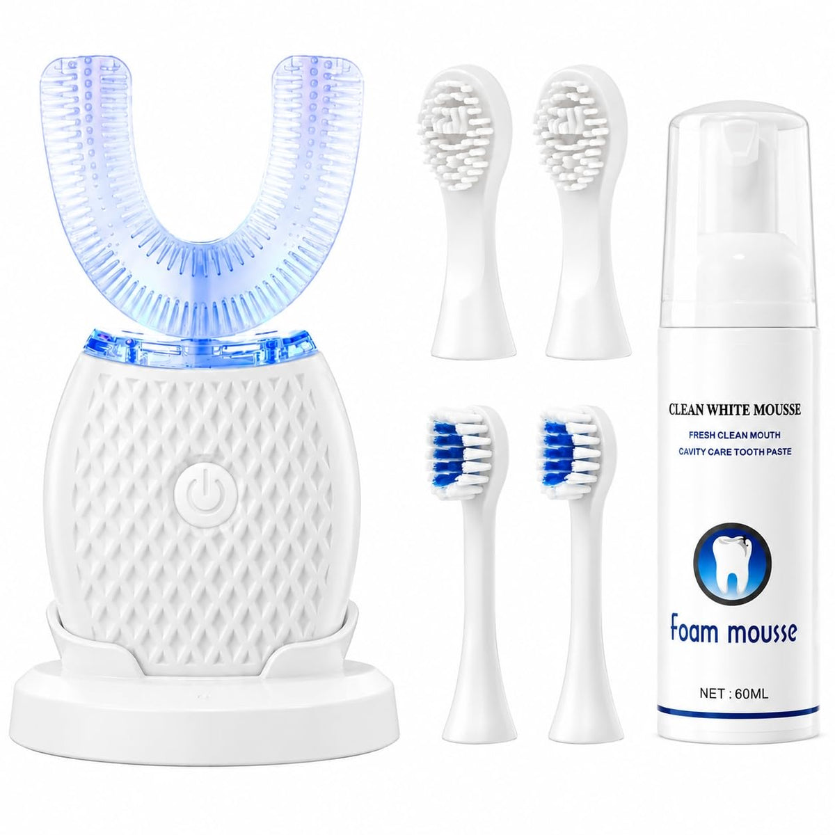 Ultra Soft U Shaped Toothbrush for Adult Daily Oral Care - Ralexidog Official Imagery - 2