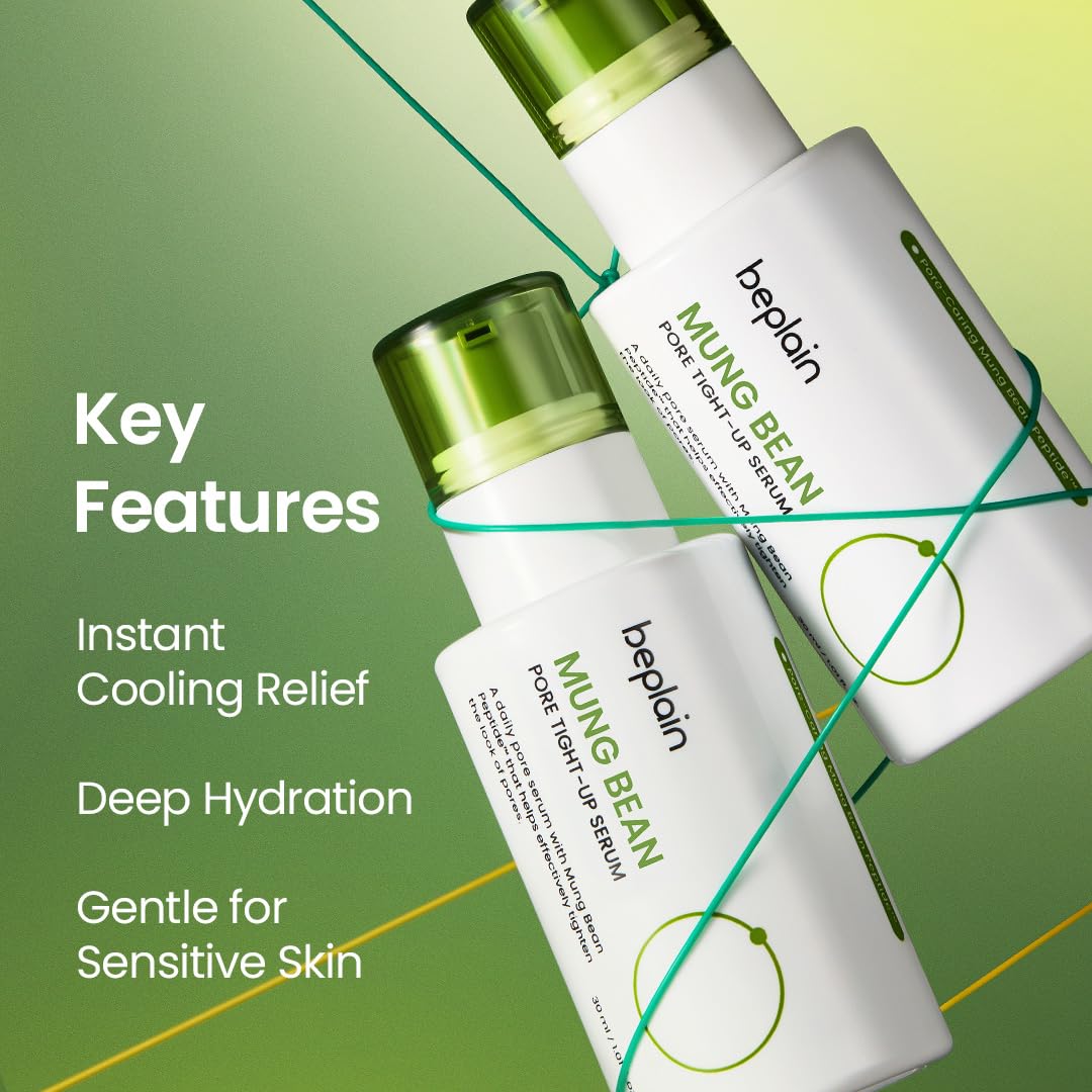 beplain Mung Bean Peptide Serum Niacinamide Soothing Care 1 - beplain Official Imagery - 4