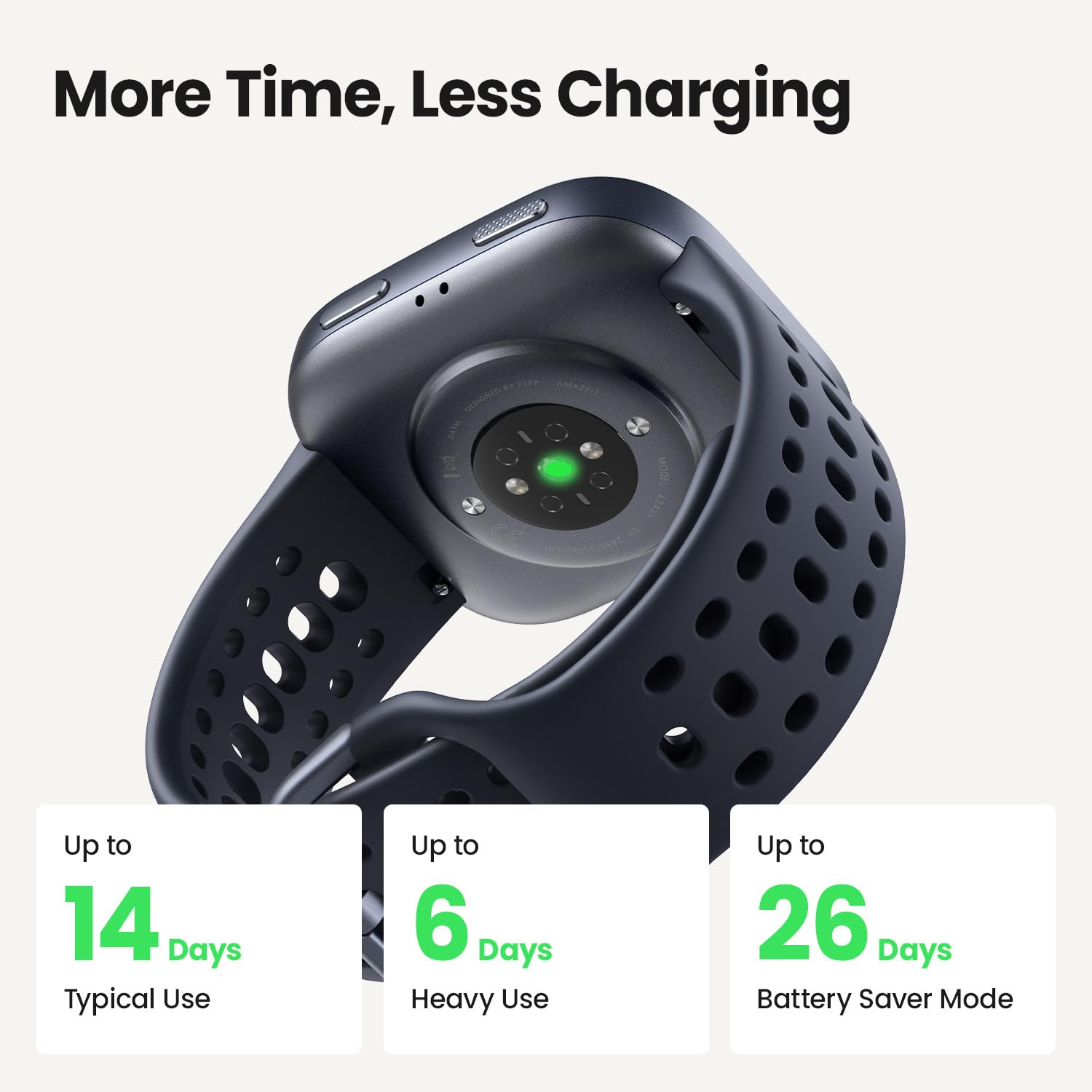 Amazfit Bip 6 Smart Watch, 1.97" AMOLED Display, GPS, iOS/Android - View 5