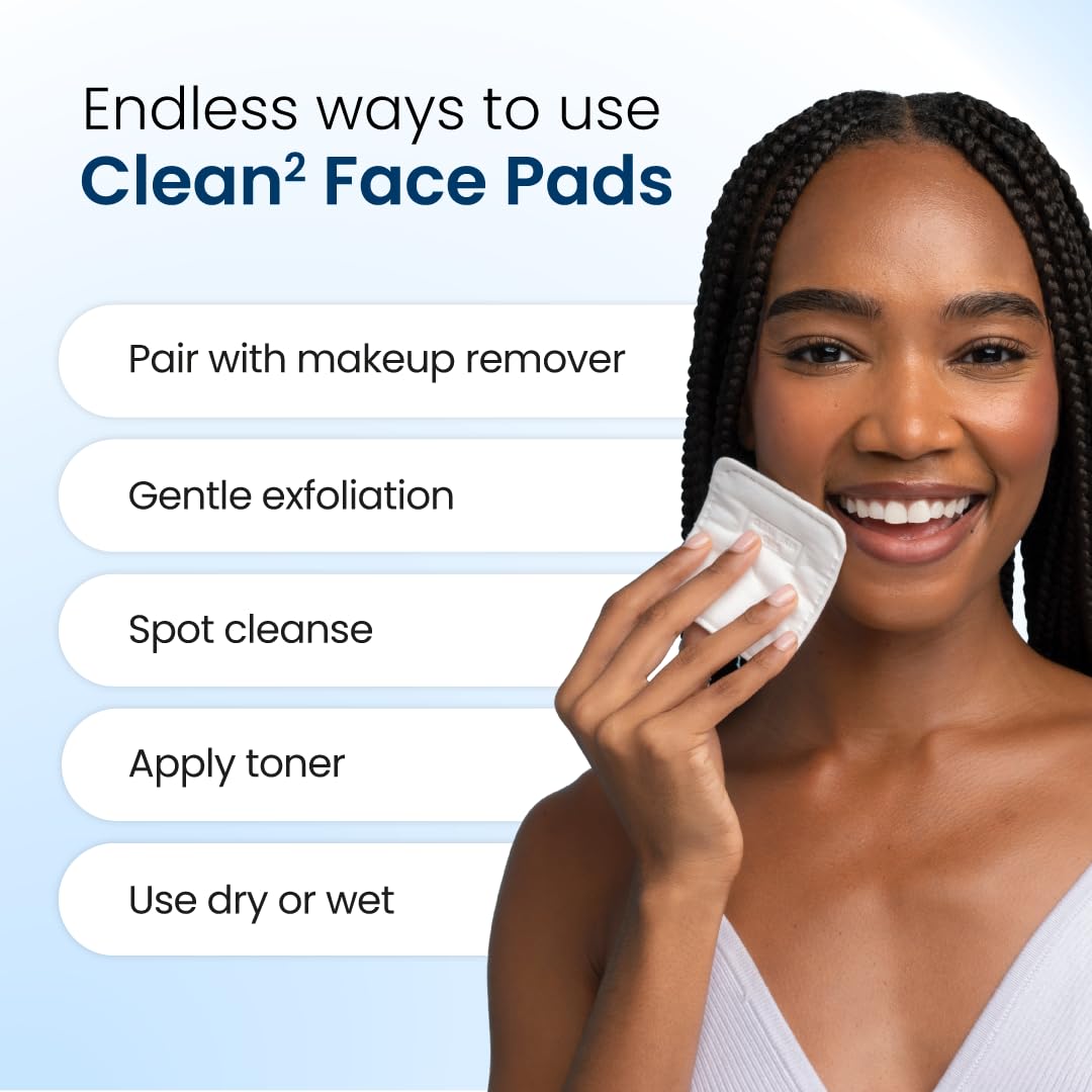 Clean Skin Club Original Clean Towels XL Clean Face Pads - CLEAN SKIN CLUB Official Imagery - 7