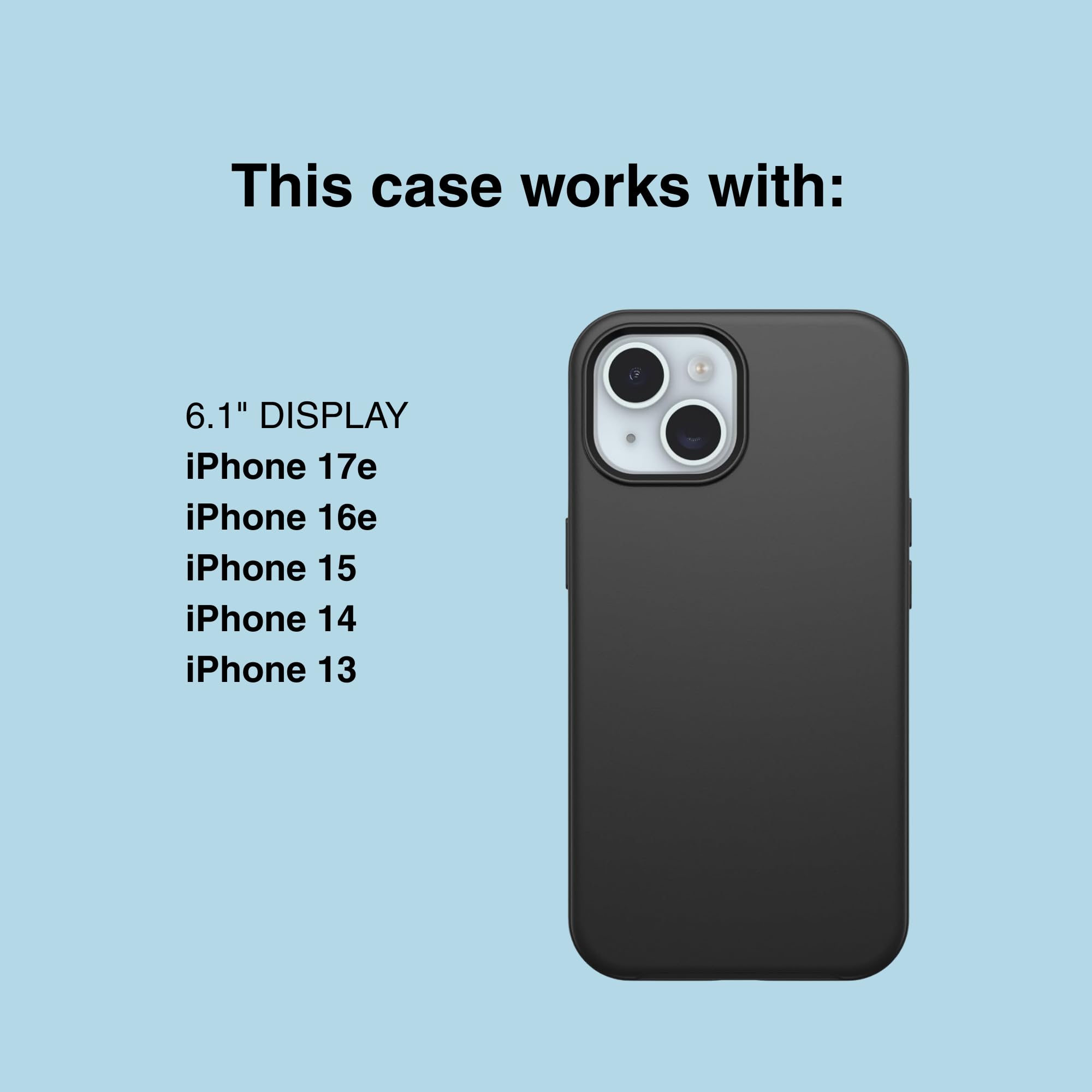 Elefair Tech OtterBox iPhone 17e, 16e, 15, 14, & 13 Commuter Series Case - - Elefair Tech Official Product View 2