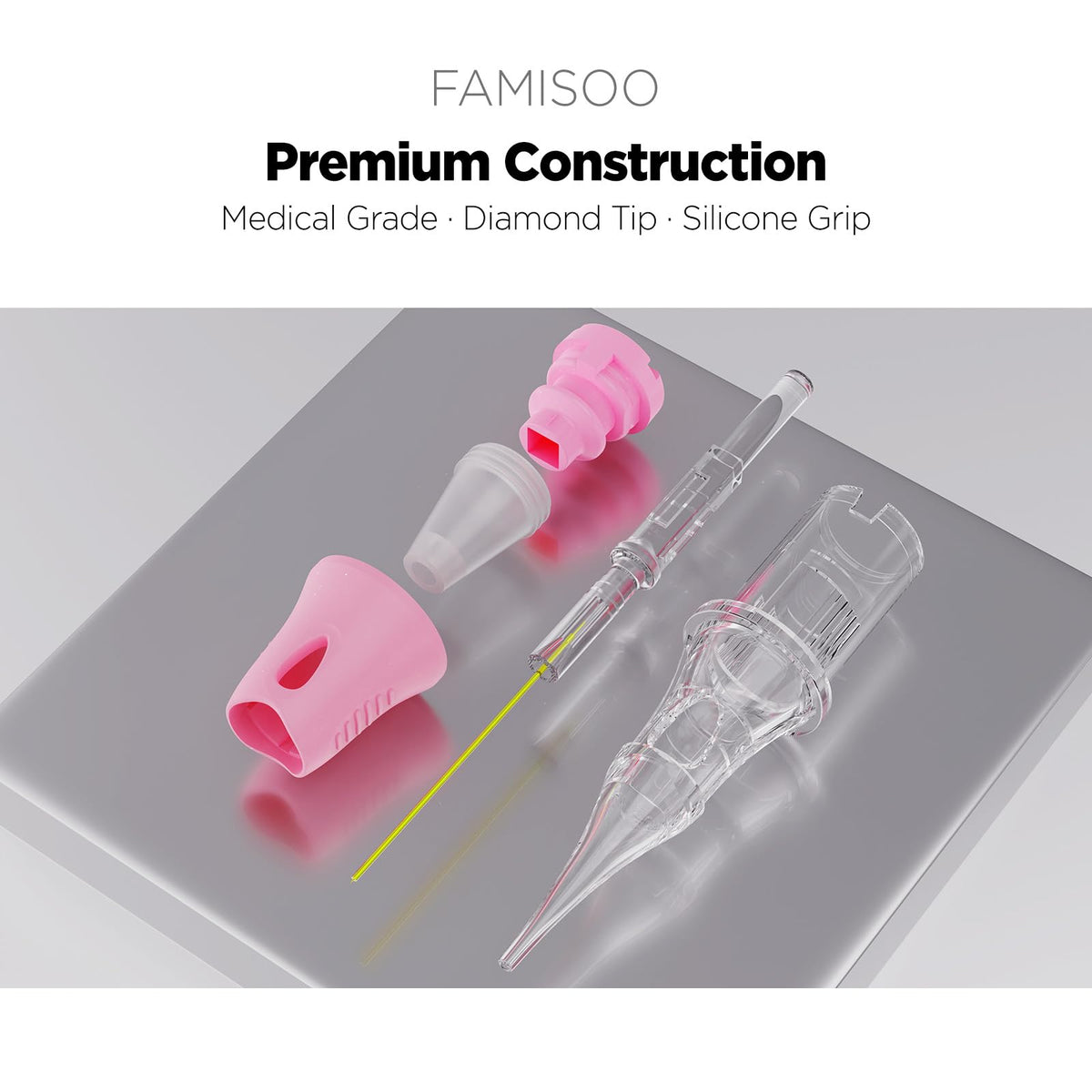 Cartridge Diamond Shaped 2 0 0 3mm 10PCS - FAMISOO Official Imagery - 6
