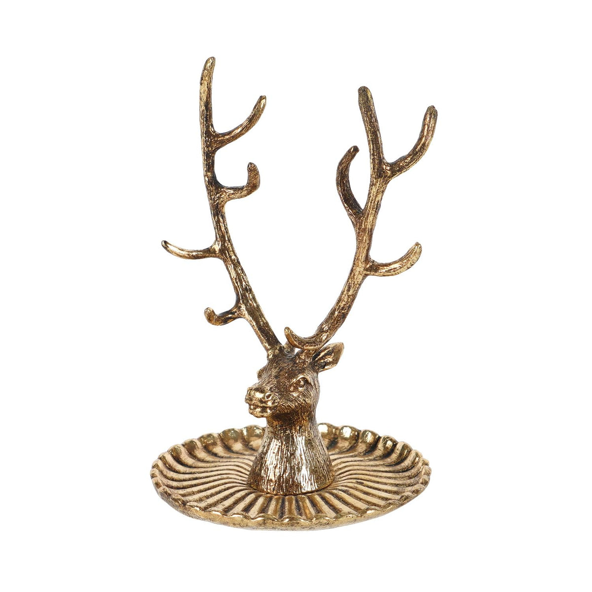 NIIKY HOME Vintage Jewelry Dish Tray Small Deer Ring Holder - NIKKY HOME Official Imagery - 2