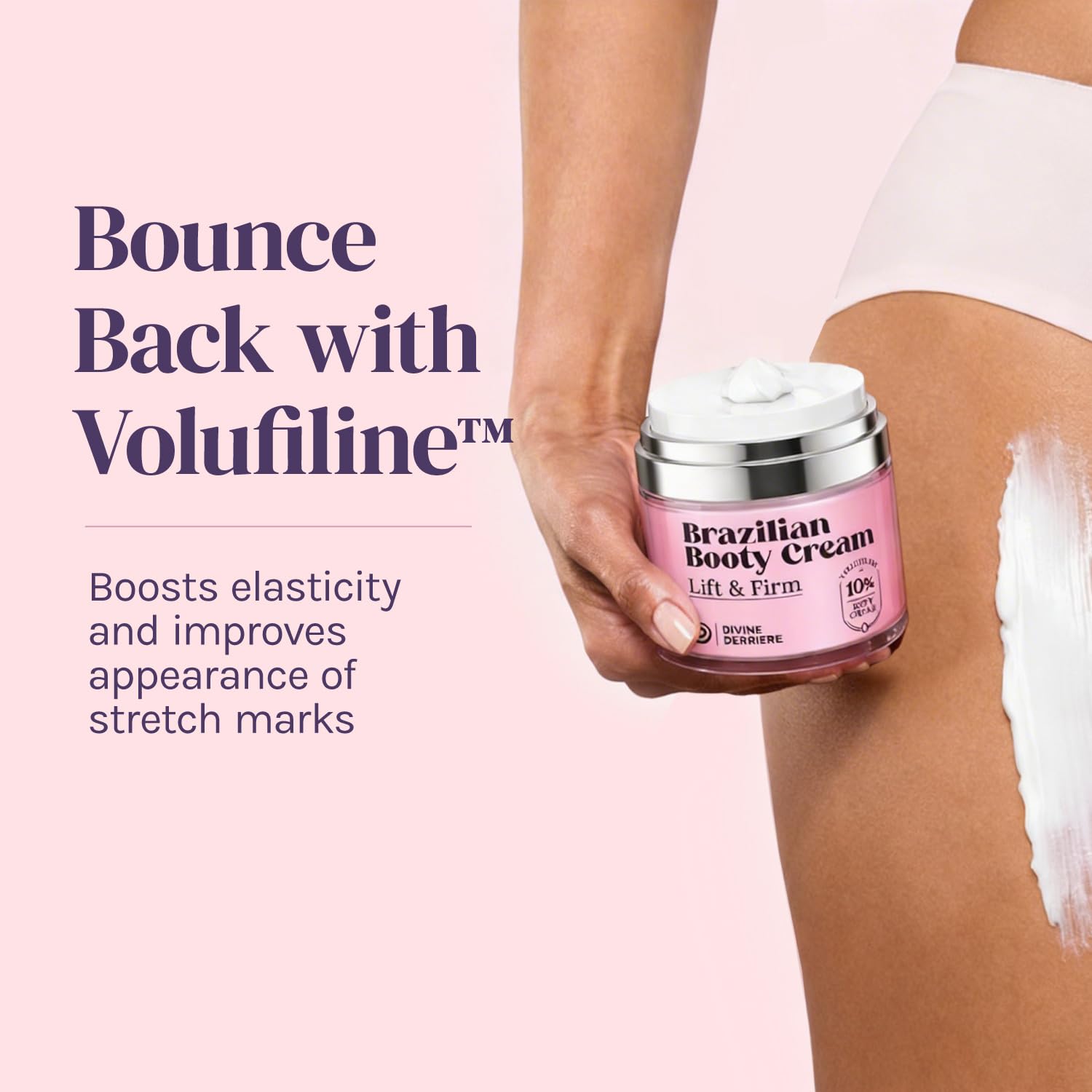 Divine Derriere Brazilian Body Butter Cream, Lift and Firm Body Cream - View 9