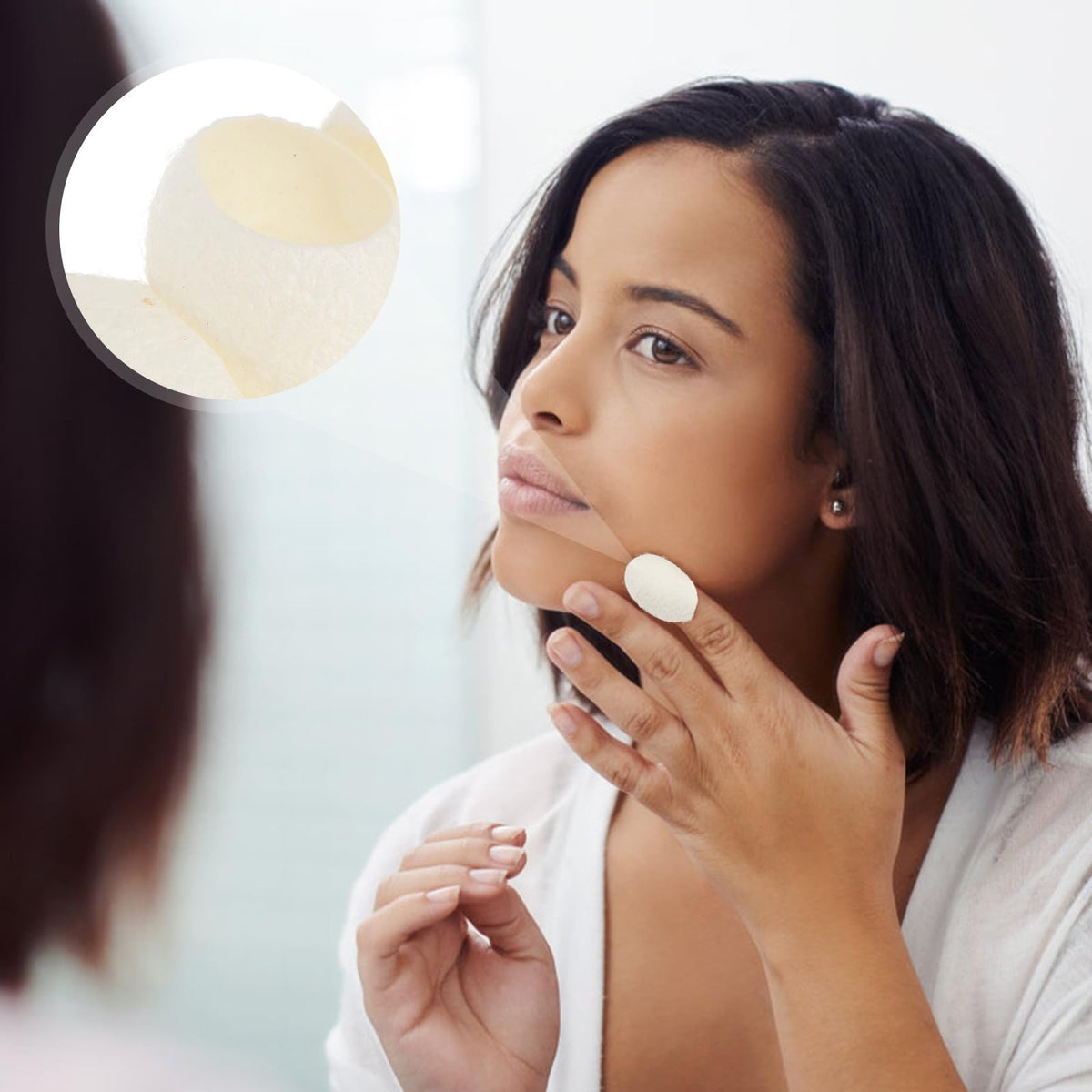 Natural Silkworm Face Wash Balls Organic Facial Cleaning - PLAFOPE Official Imagery - 8