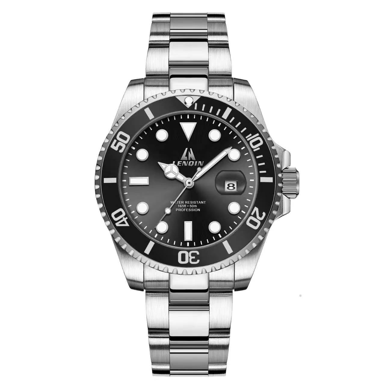 LN LENQIN Mens Watches Stainless Steel Waterproof Watch for Men - View 1
