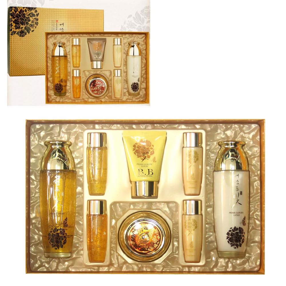 Premium Luxury Gold Women Facial Skin Care Set (4Pcs) Beauty - BabyFaceDiary