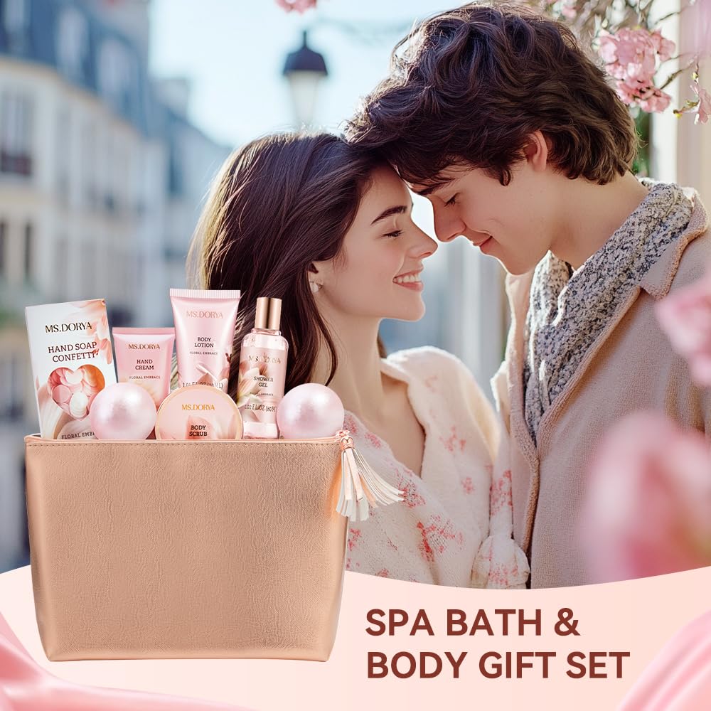Spa Gift Baskets for Women Mom Birthday Gifts for Her Wife - MS.DORYA Official Imagery - 7