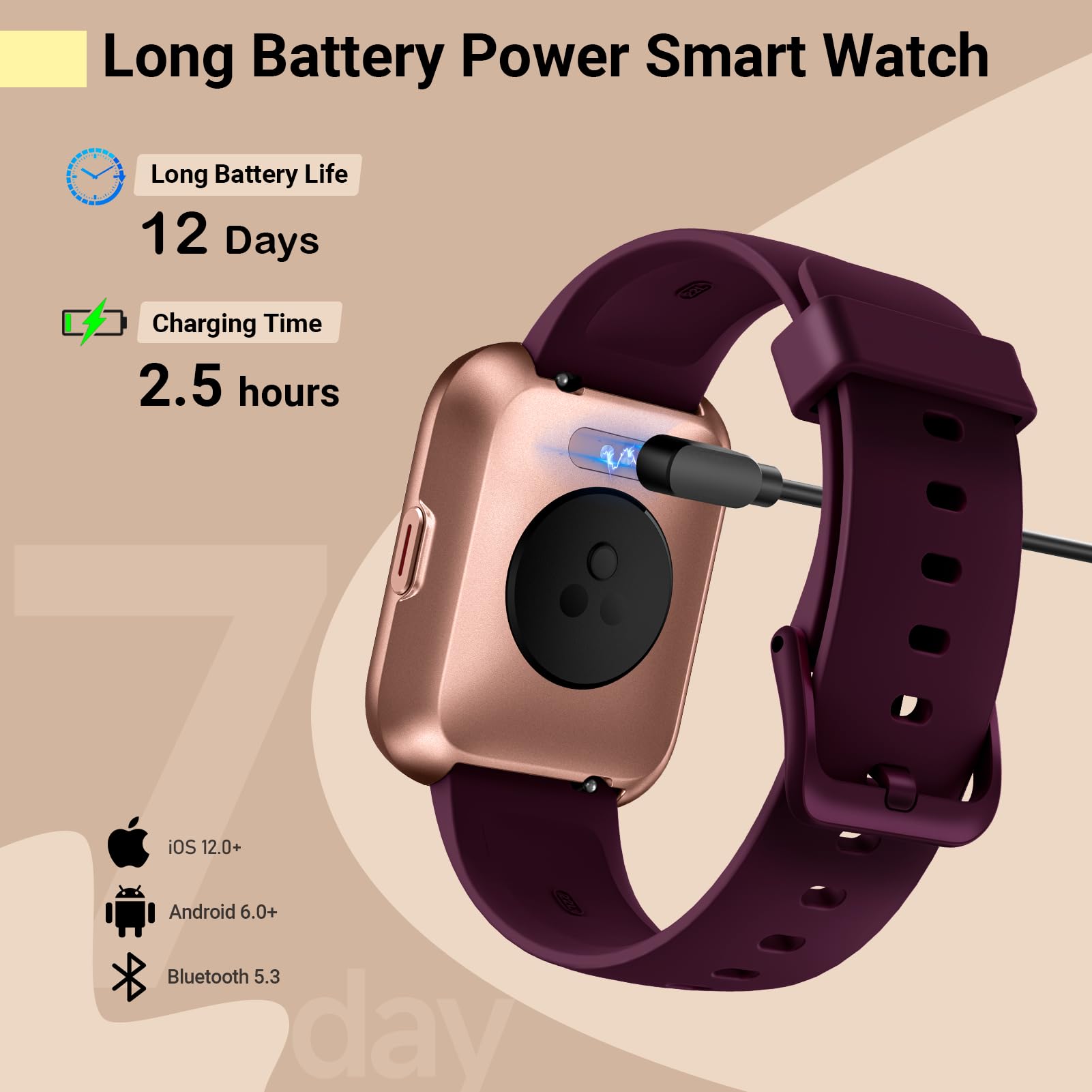 Quican Smart Watches for Women, Smart Watch for Android Phones & iPhon - View 7