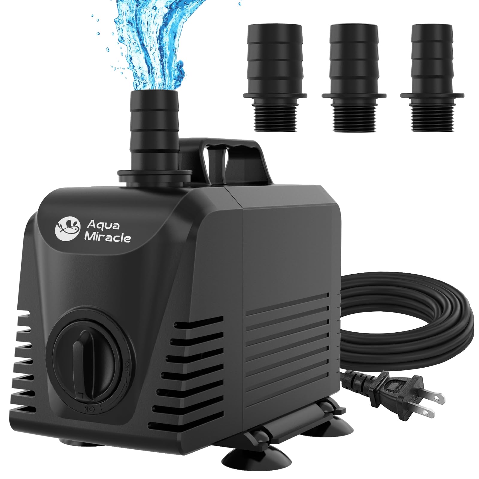 AquaMiracle Submersible Water Pump Aquarium Water Pump with Flow - AquaMiracle Official Product View 1