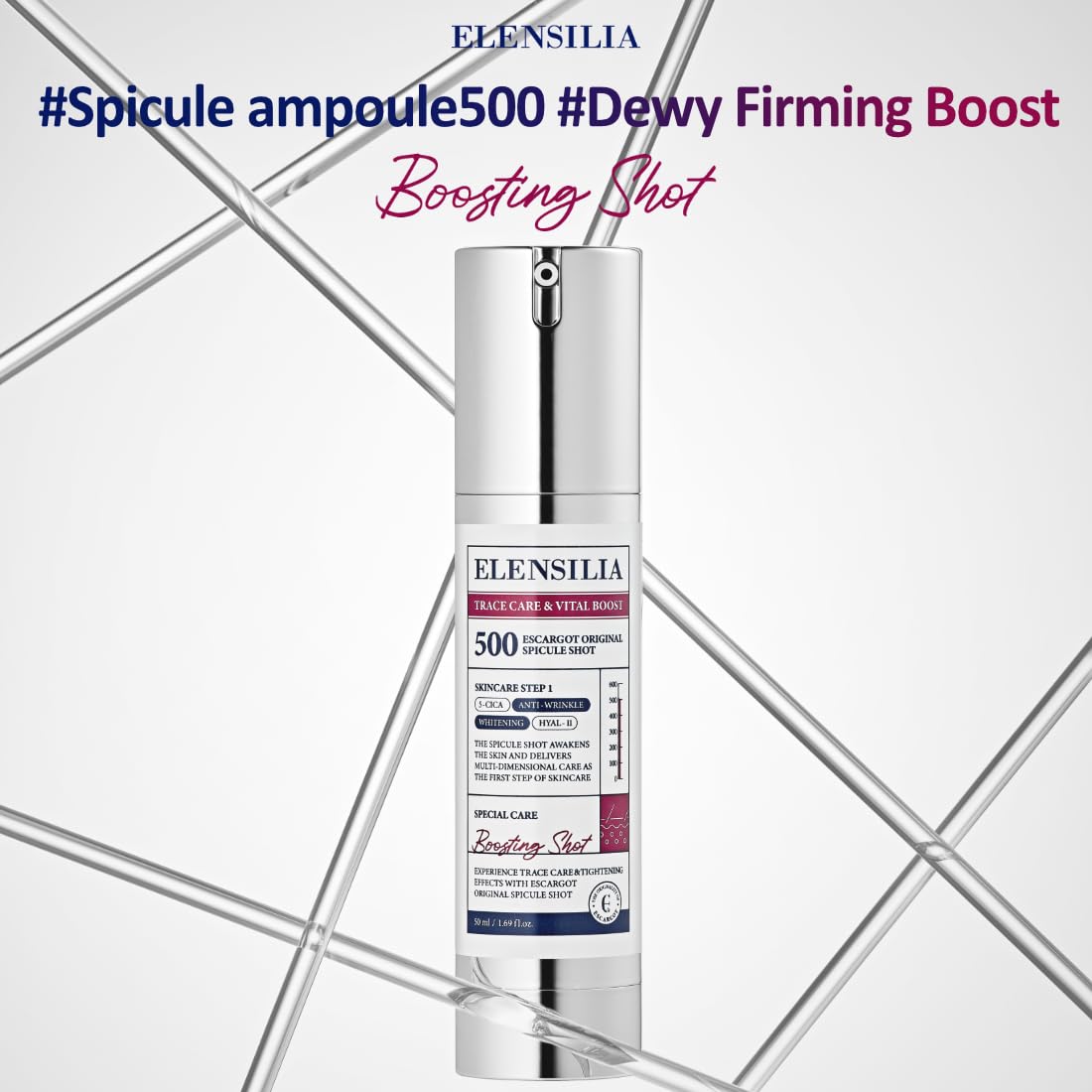 Elensilia Escargot Original Ampoule with Natural Micro - Elensilia Official Imagery - 4