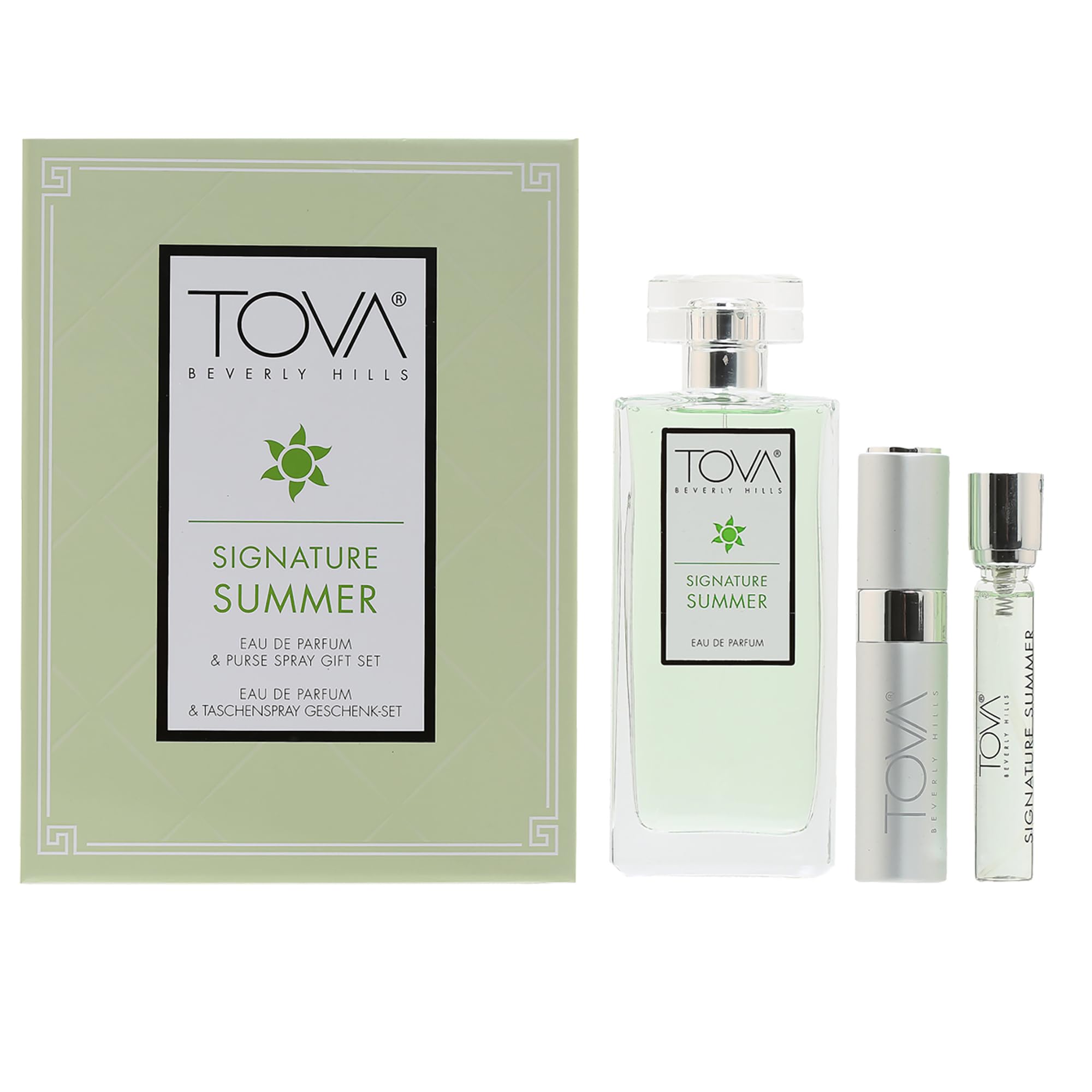 Tova Signature Summer 3.4 Sp/Atomizer .33 Oz/.33 Oz Refill Set - Product Imagery