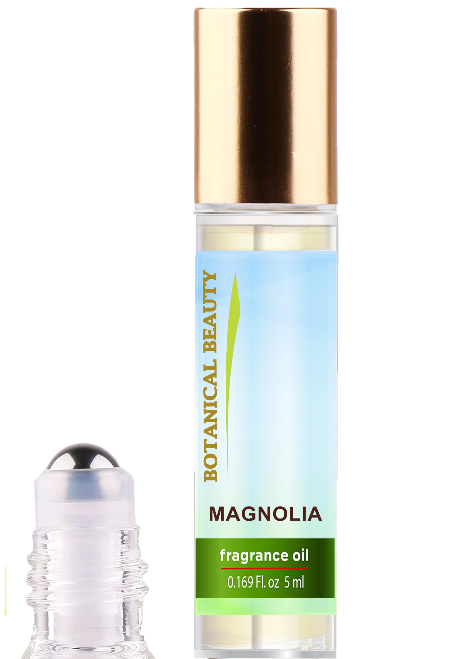 Botanical Beauty MAGNOLIA FRAGRANCE OIL ROLL-ON 0.169 Fl Oz 5 ml - Product Imagery