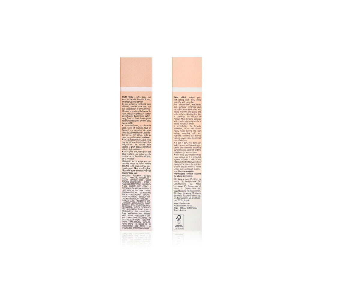 Erborian Skin Hero Glow Non Tinted Bare Skin Perfector - Premium Selection Official Imagery - 8