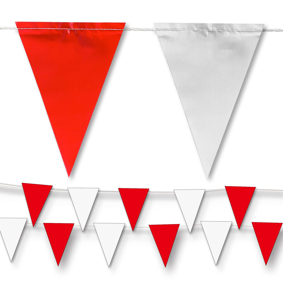 Blue Yellow Pennant Banner Flags - NACARUM Official Imagery - 5