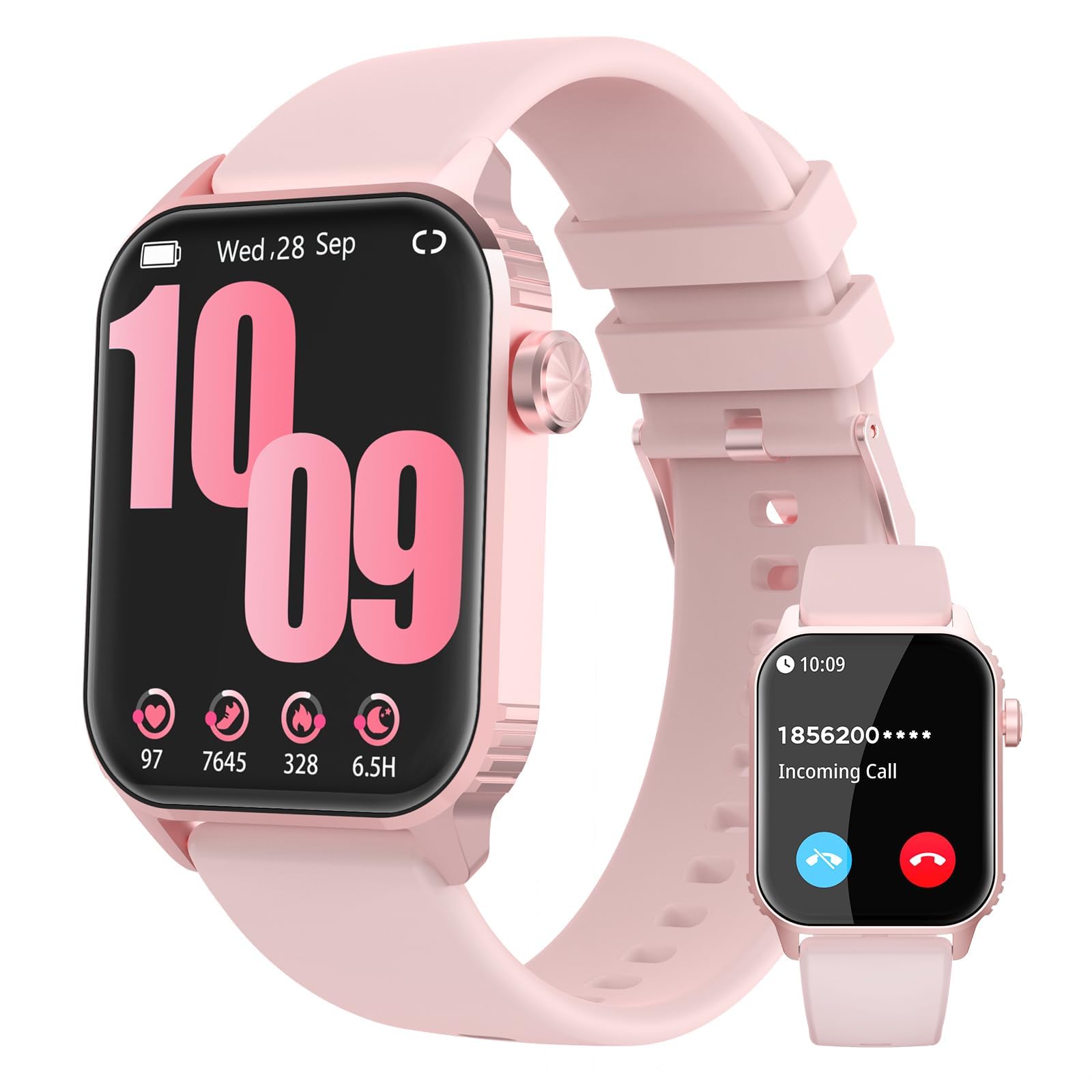 DIVOAZBVO Smart Watches for Women Men, 120 Sports Modes Smartwatch wit - View 1
