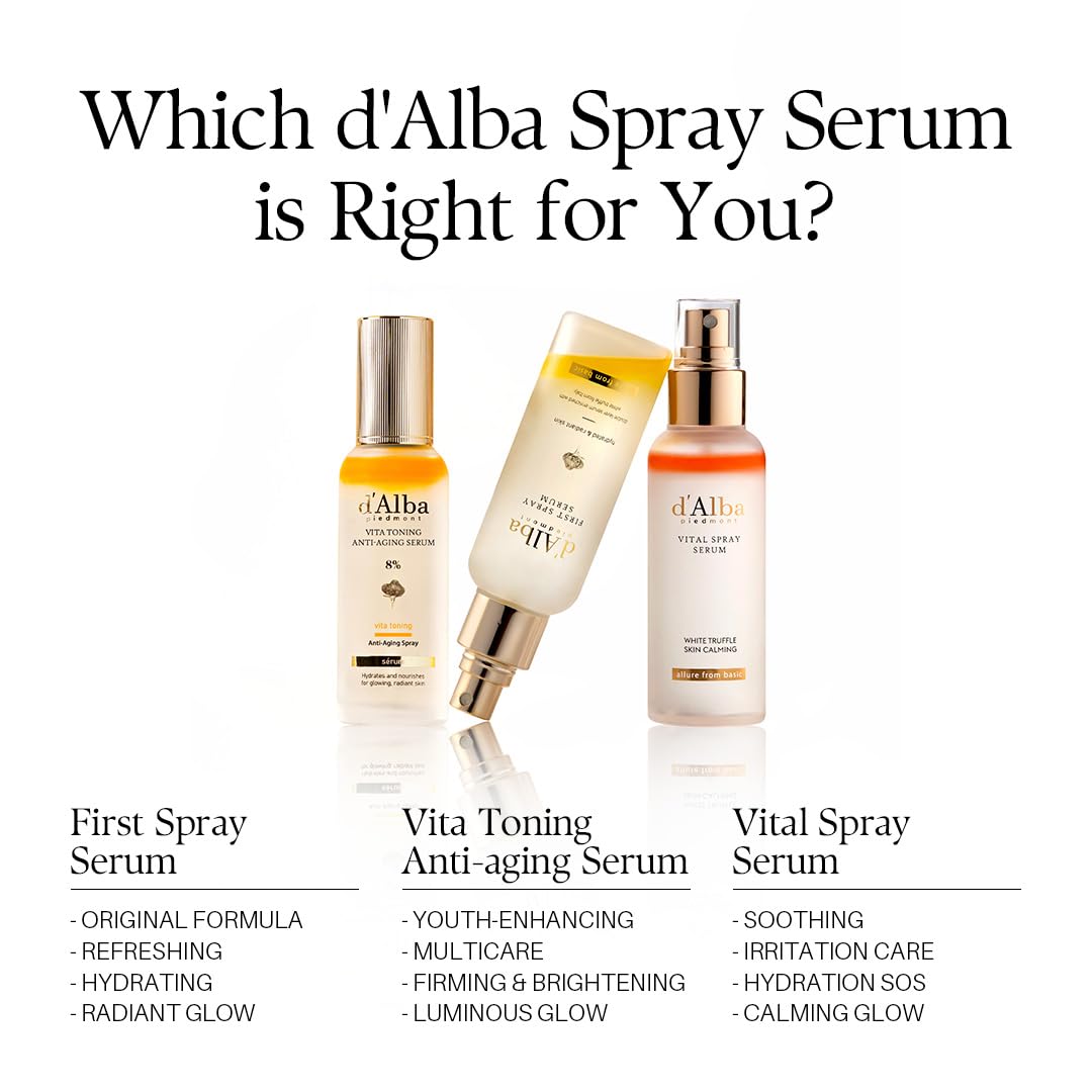 d'alba Piedmont Vita Toning Anti-Aging Spray Serum 8% (2.37 - d'alba Piedmont