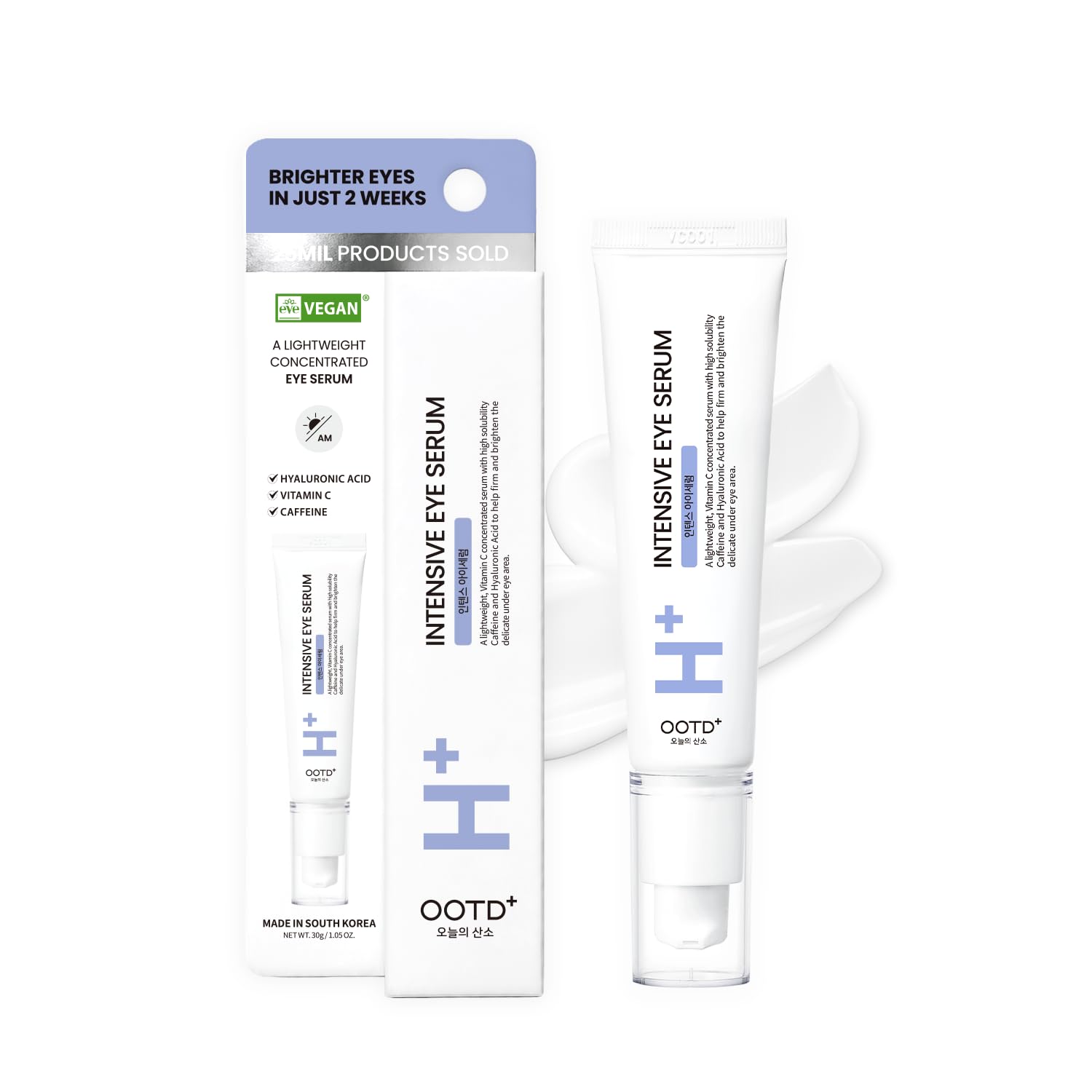 #OOTD Intensive Eye Serum with Hyaluronic Acid,1.01 fl oz | - Product Imagery