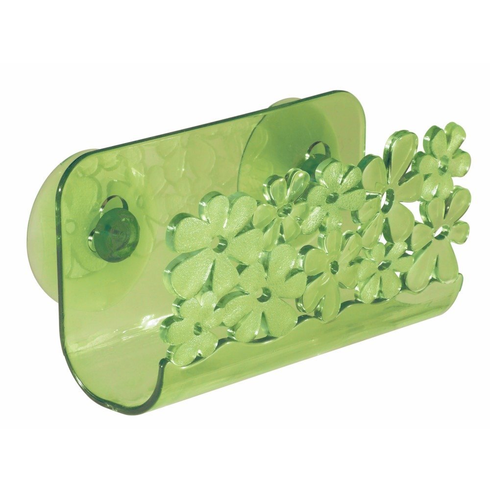 iDesign InterDesign Blumz Kitchen Sink Suction Holder for Sponges, Scr - View 1
