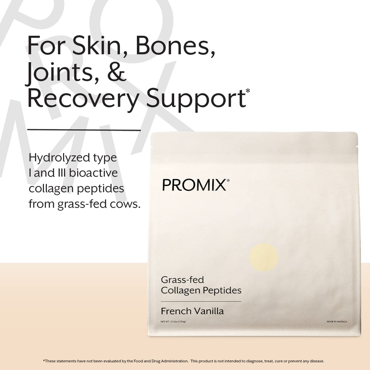 ProMix Nutrition Flavored Collagen Powder Vanilla - ProMix Nutrition Official Imagery - 5