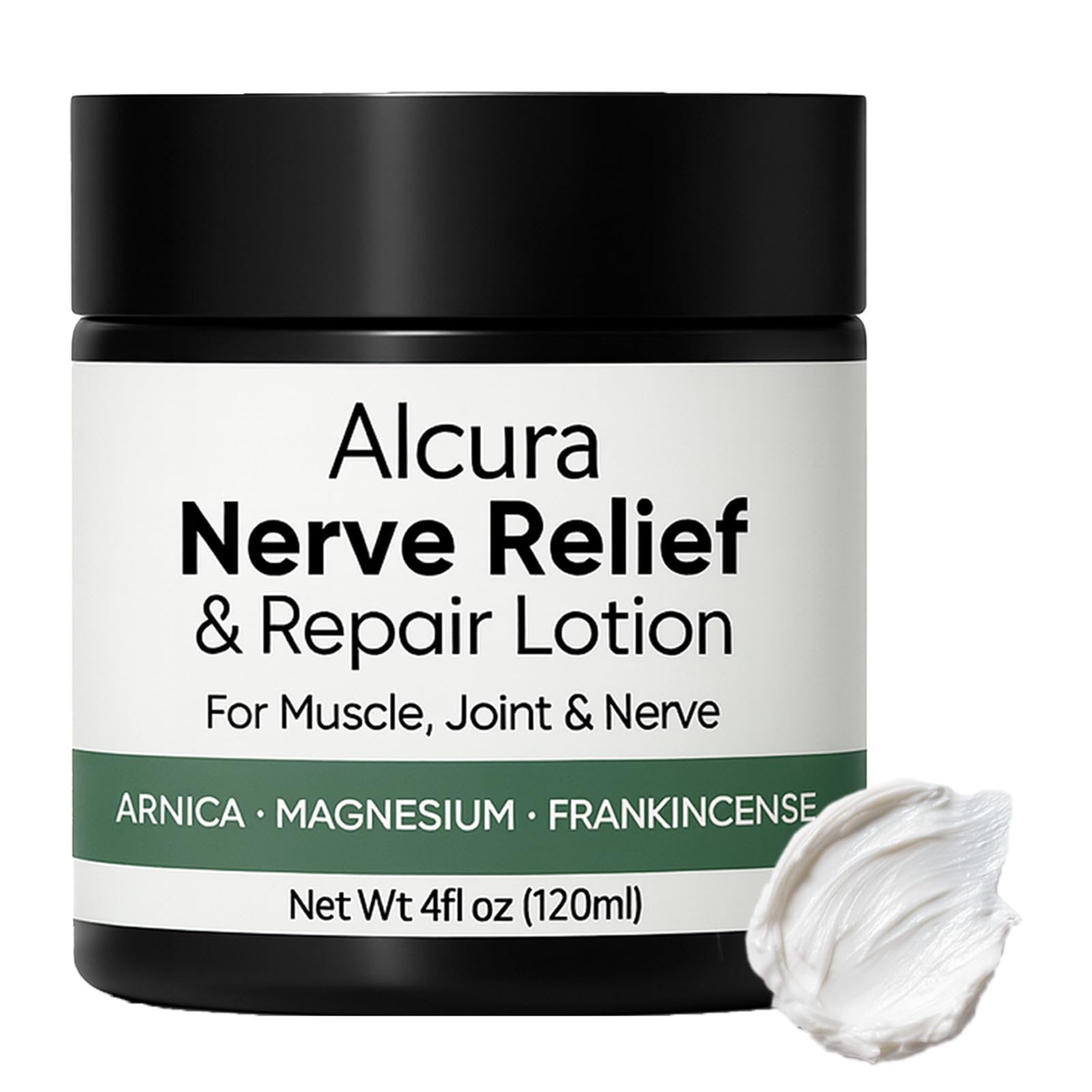 Peehss Alcura Nerve Cream – Neuropathy Lotion with Arnica & Magnesium, 4 oz