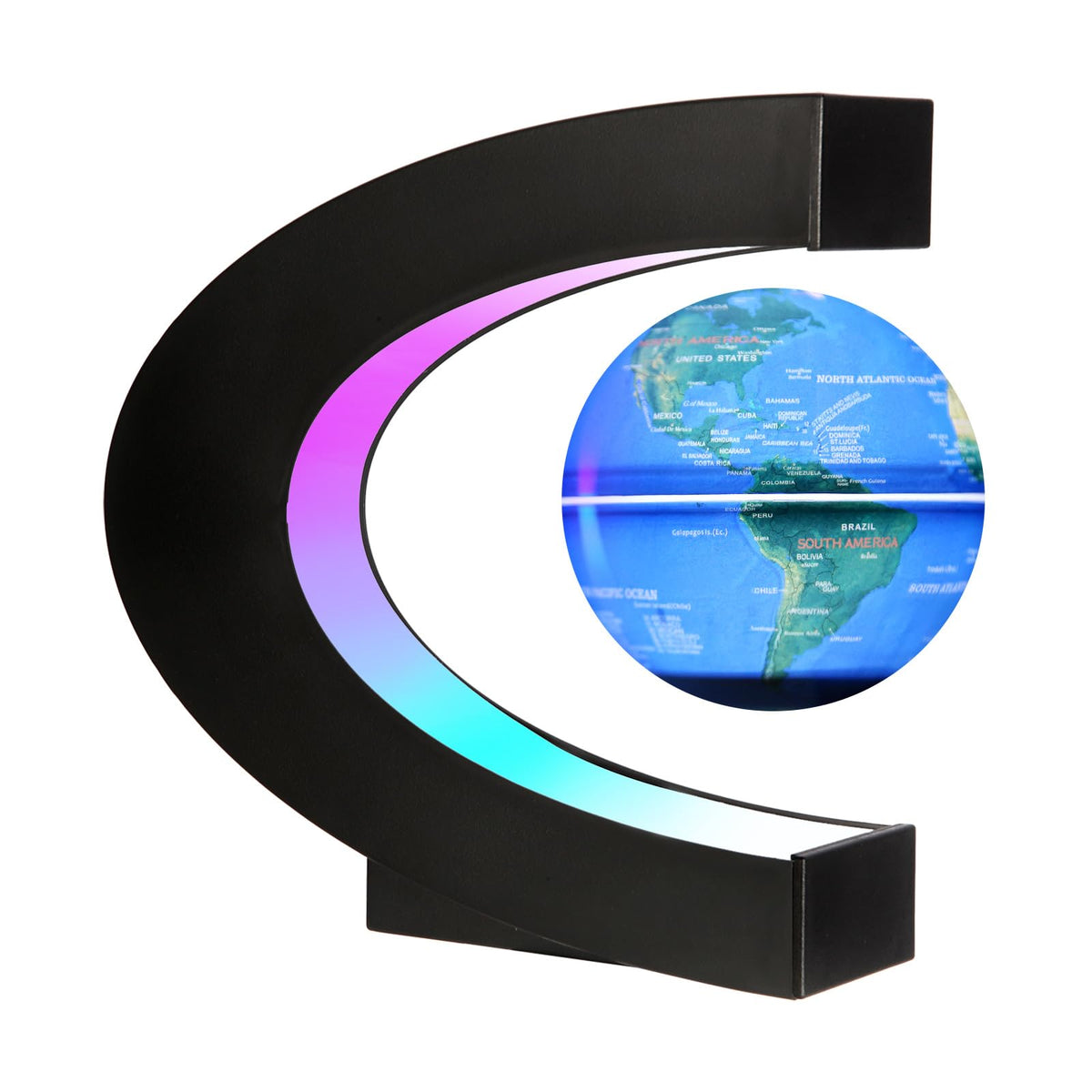 Gresus Upgraded Magnetic Levitation Floating Globe with C - Gresus Official Imagery - 1