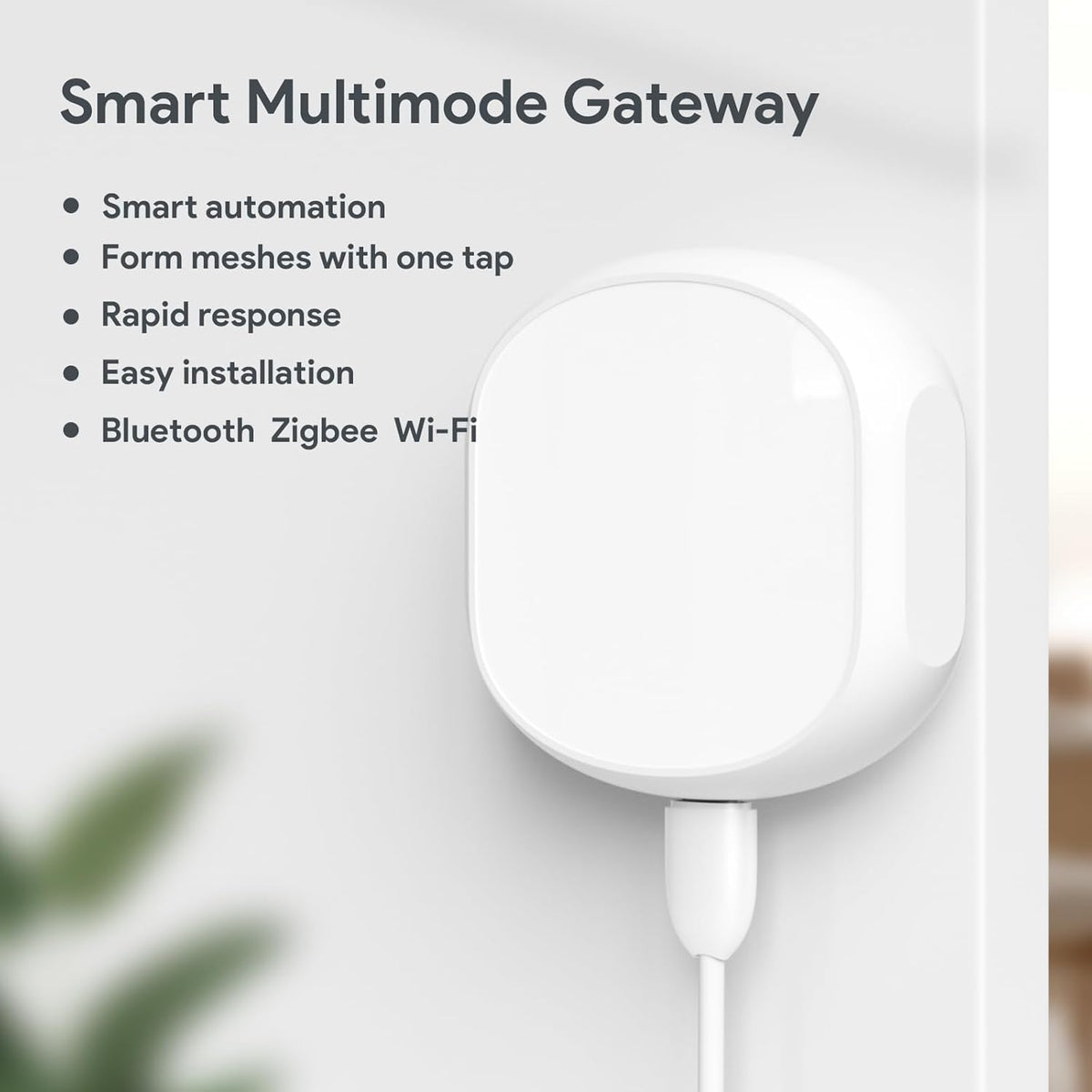 HomeHub Smart Gateway Smart Home Hub Connects Compatible - ORYZIC Official Imagery - 7