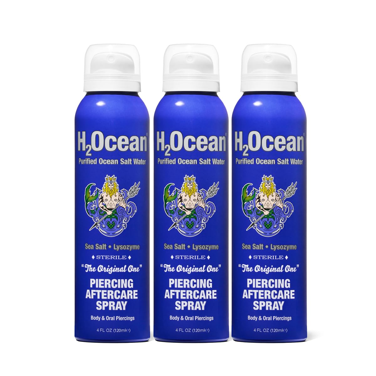 H2Ocean Piercing Aftercare Spray and Keloid Bump Removal Sea - H2Ocean Official Imagery - 1